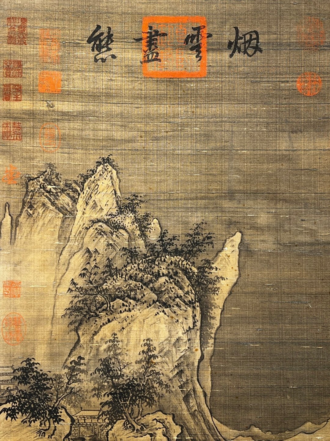 Chinese scroll painting Du Mu