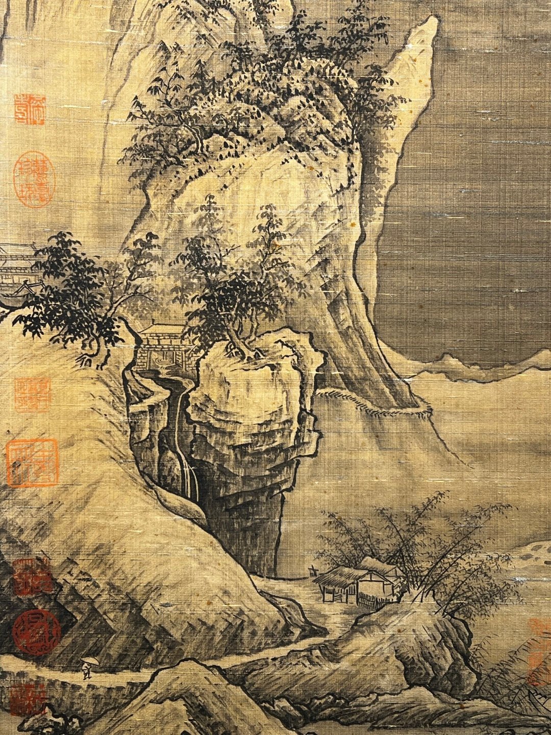 Chinese scroll painting Du Mu