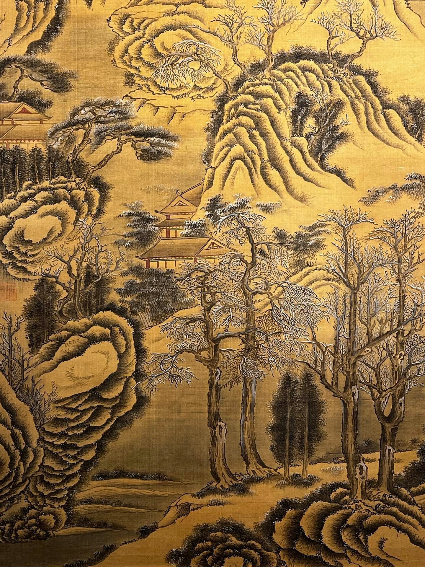 Chinese scroll painting Fan Kuan