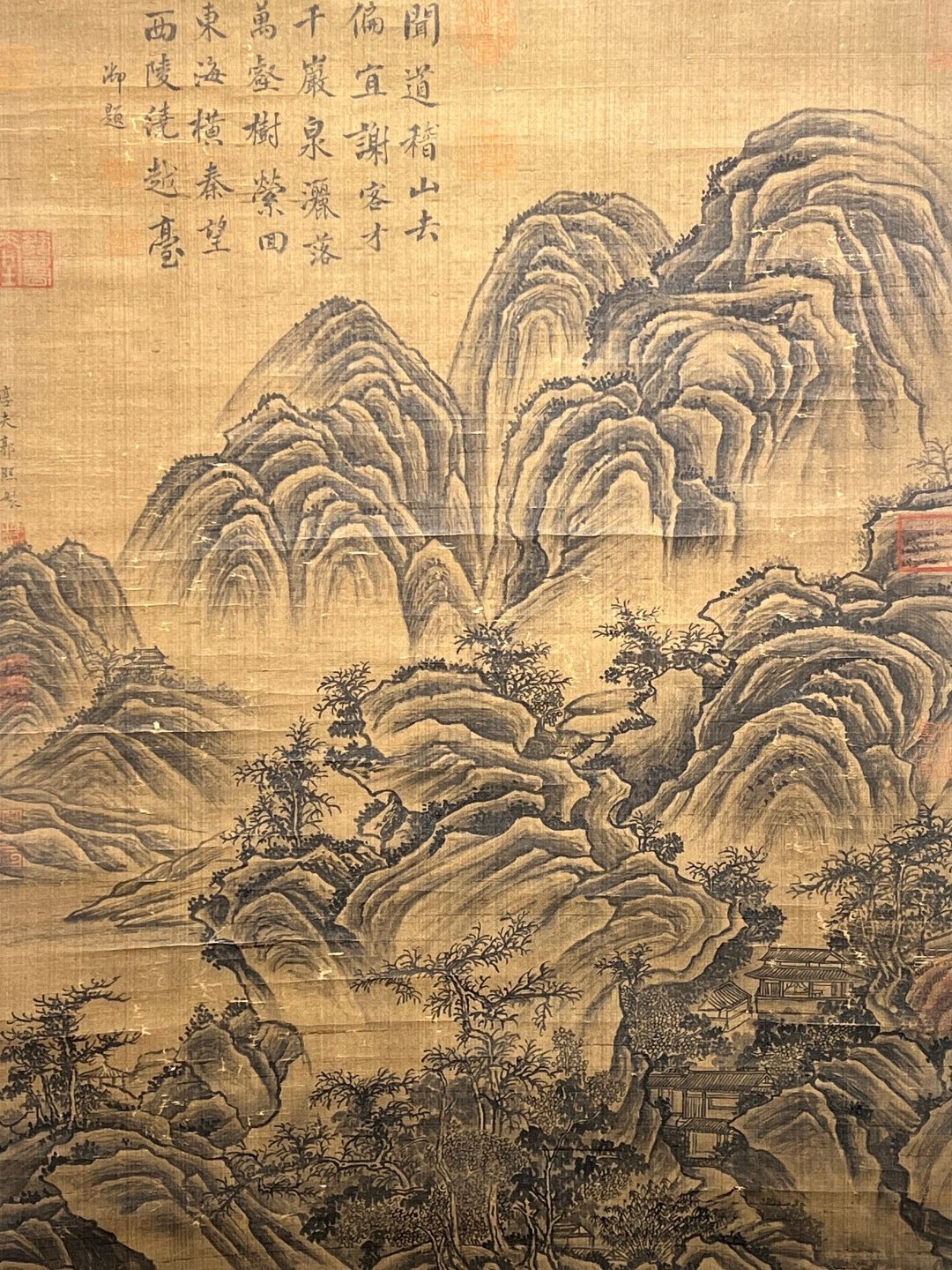 Chinese scroll painting Guo Xi