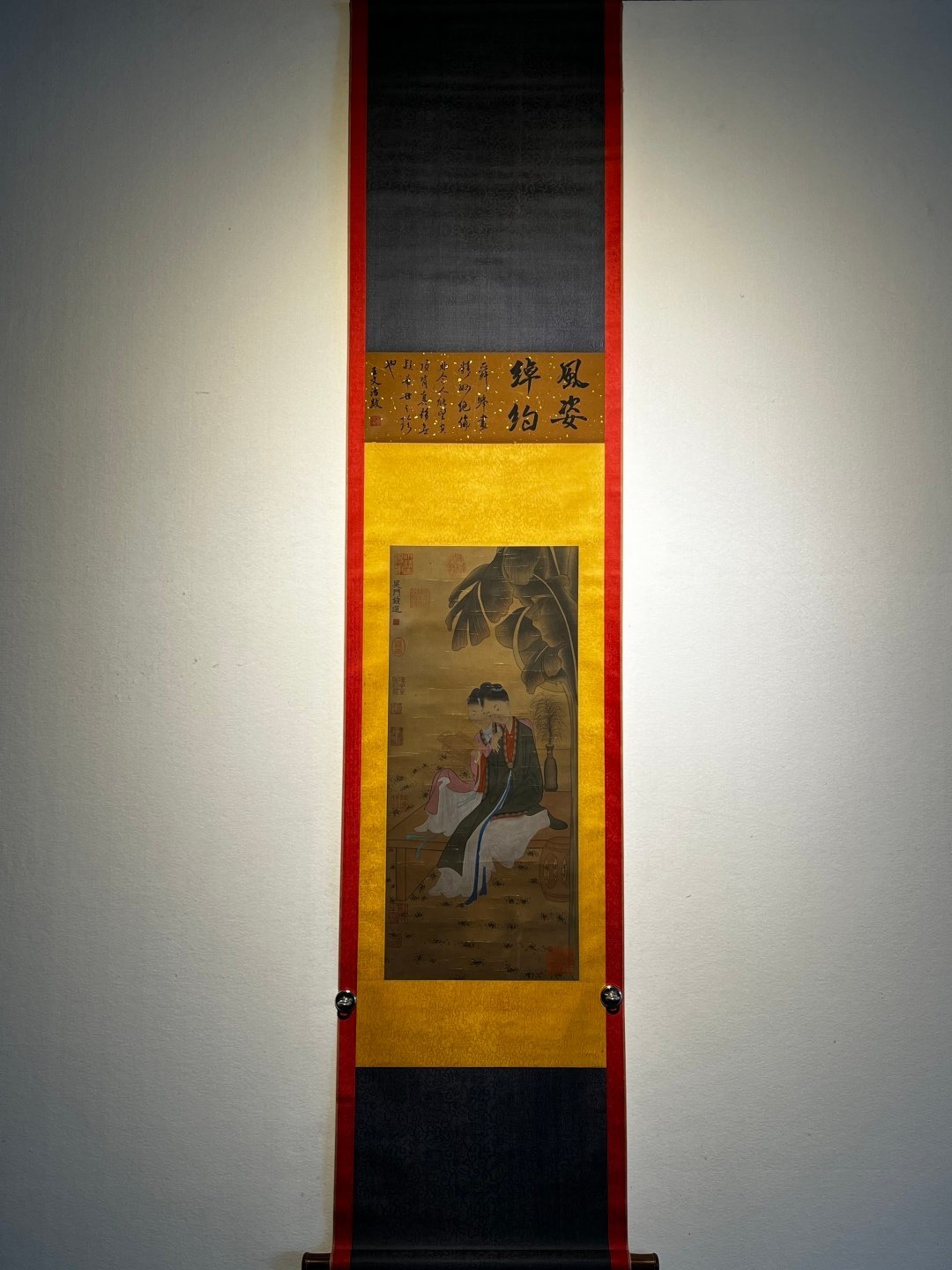 Chinese scroll painting Qian Xuan