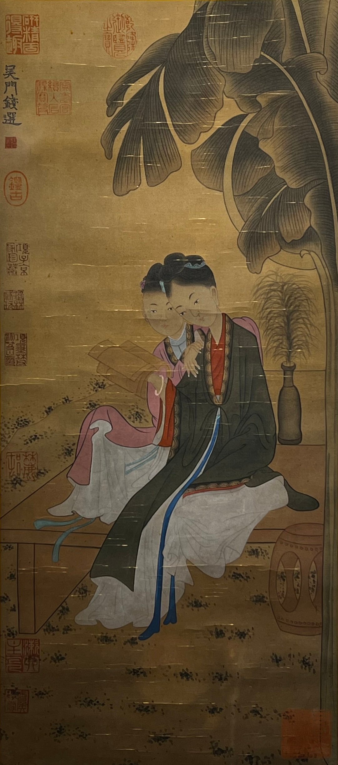 Chinese scroll painting Qian Xuan