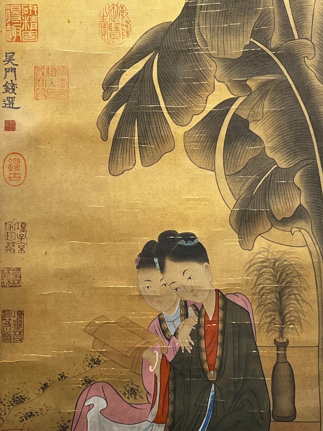 Chinese scroll painting Qian Xuan