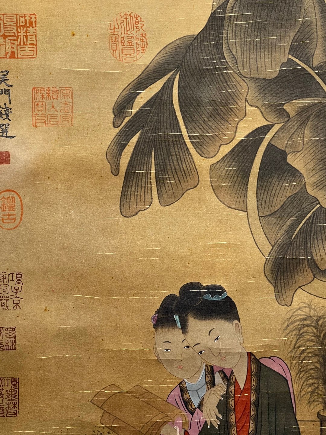 Chinese scroll painting Qian Xuan