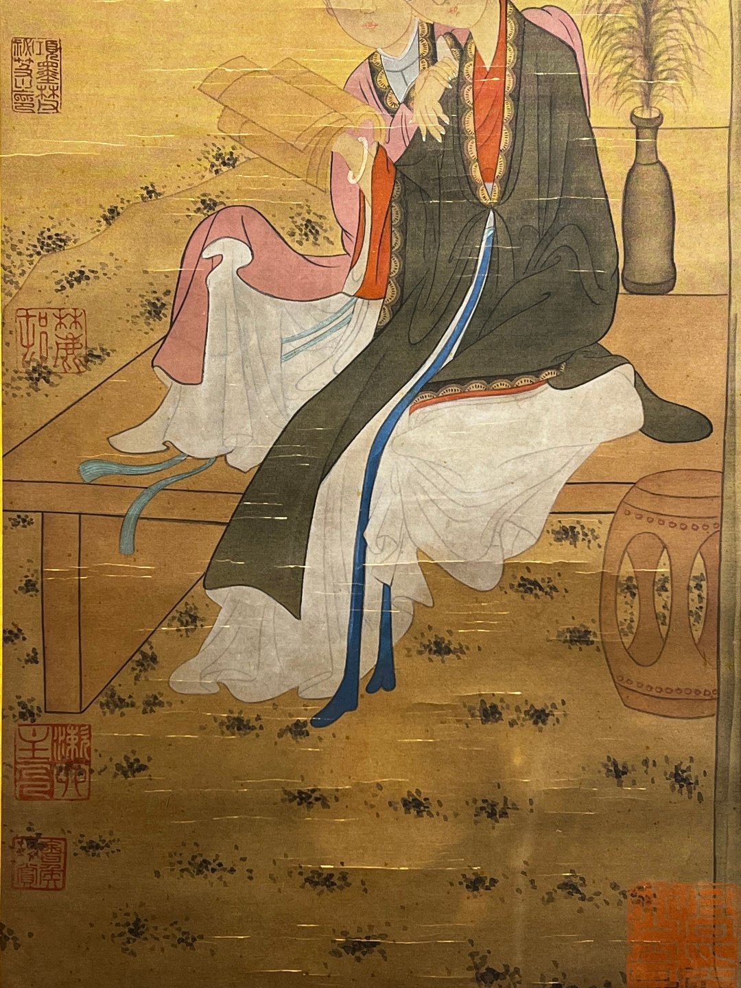 Chinese scroll painting Qian Xuan
