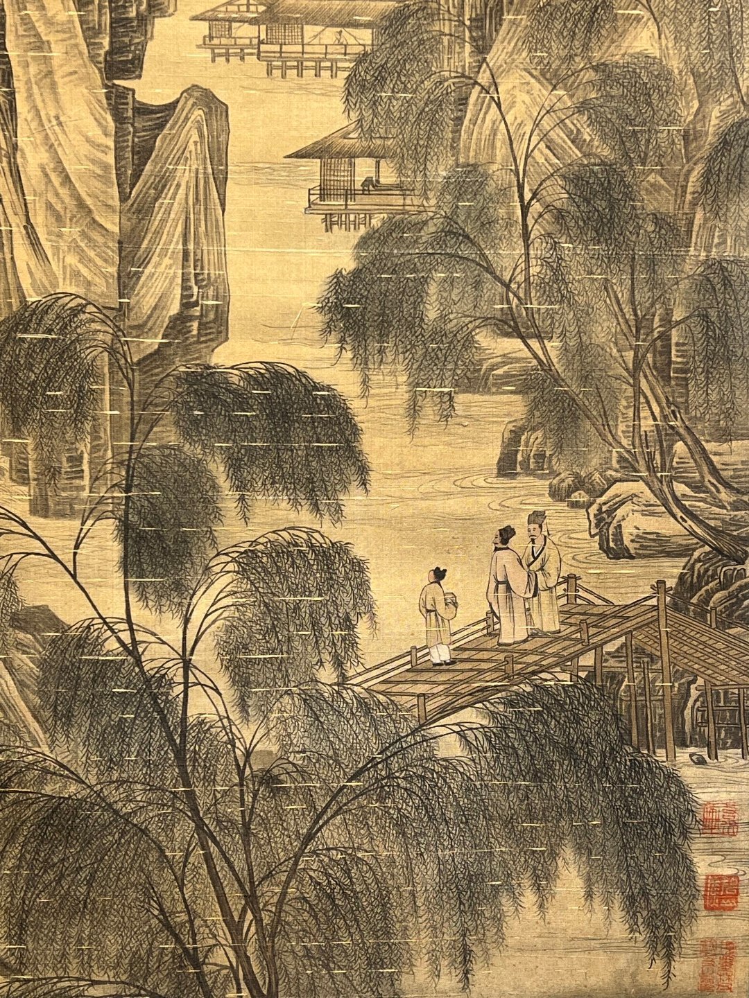 Chinese scroll painting Tang Yin