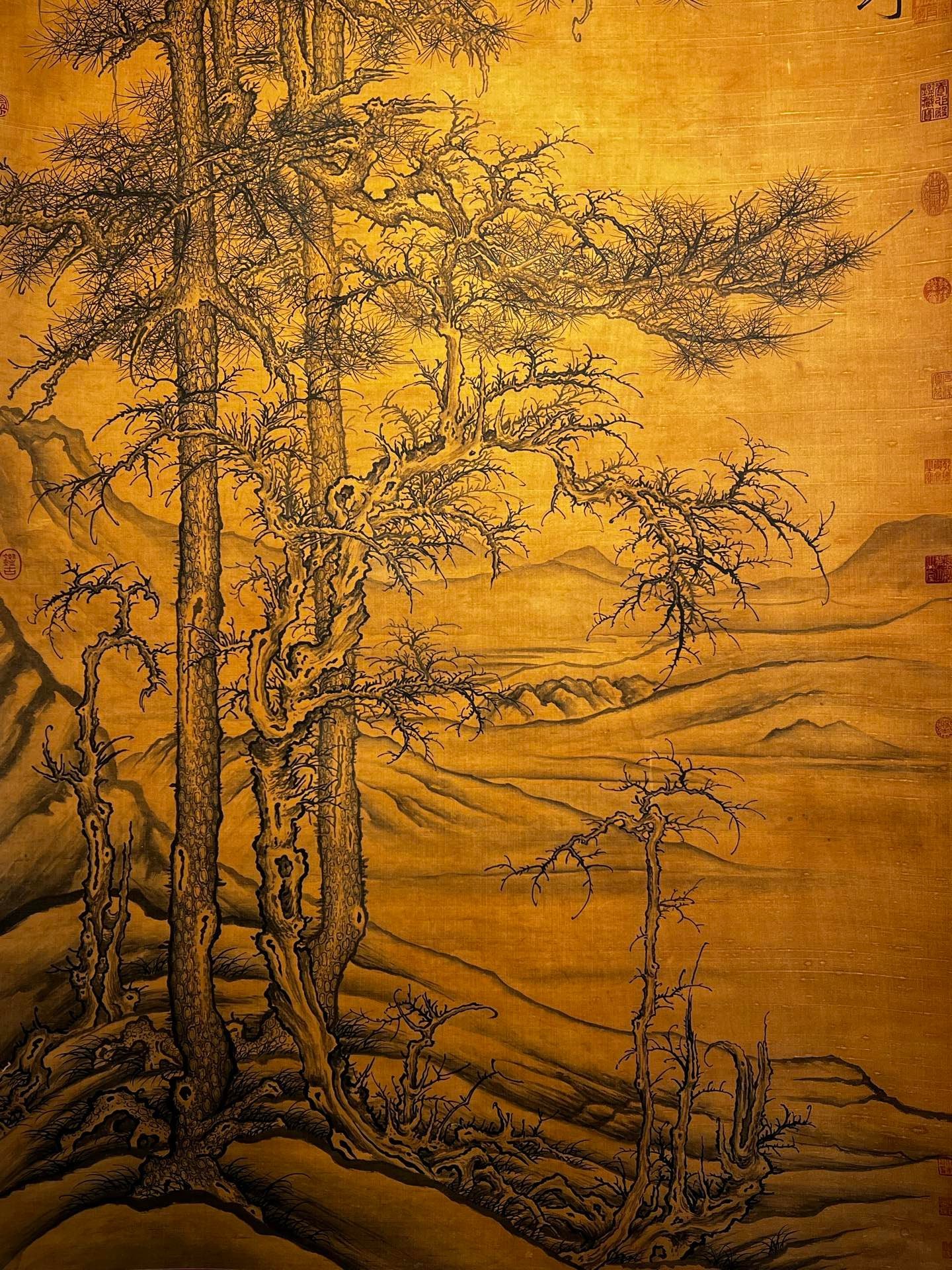 Chinese scroll painting Li Cheng