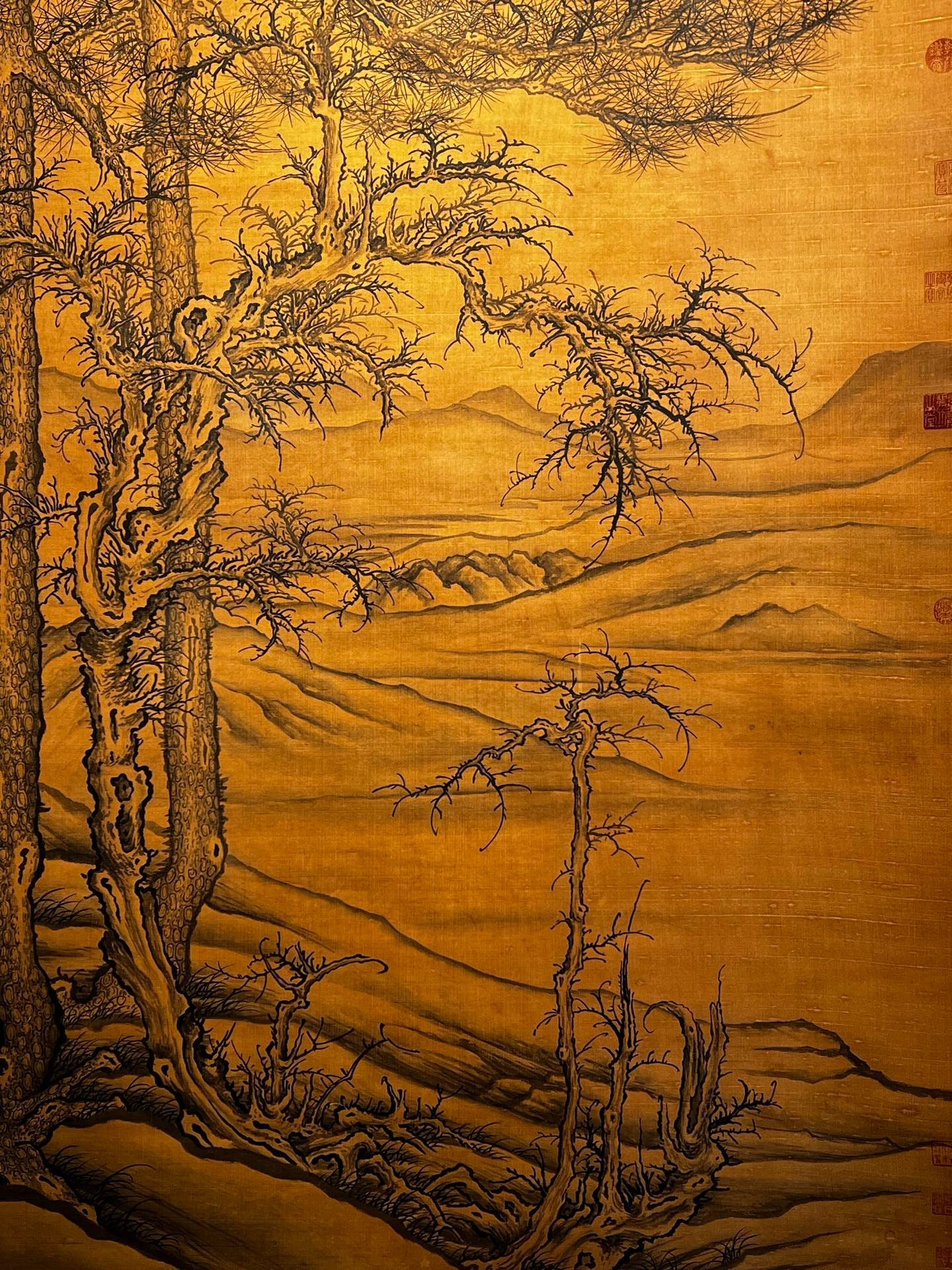 Chinese scroll painting Li Cheng
