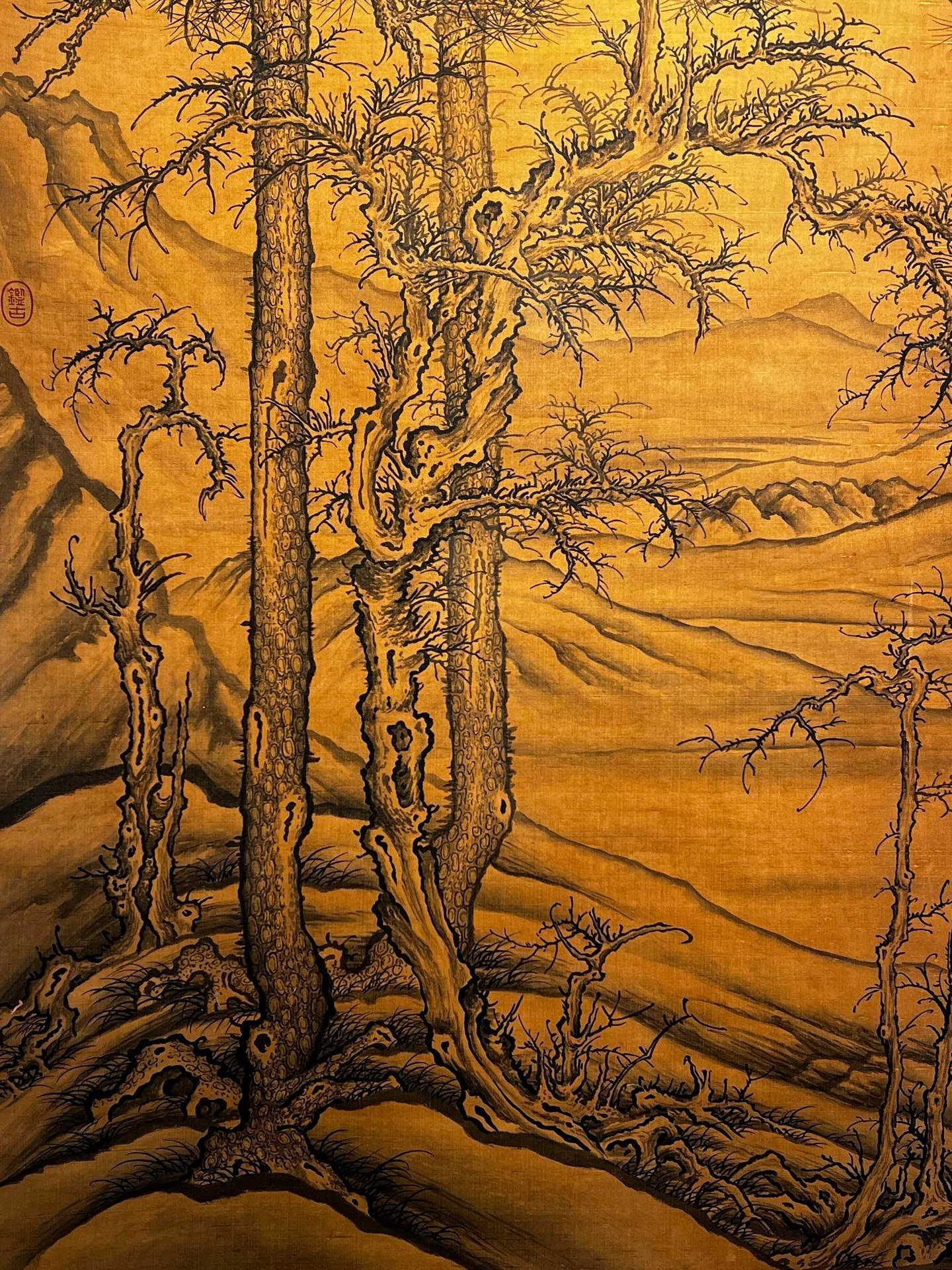 Chinese scroll painting Li Cheng