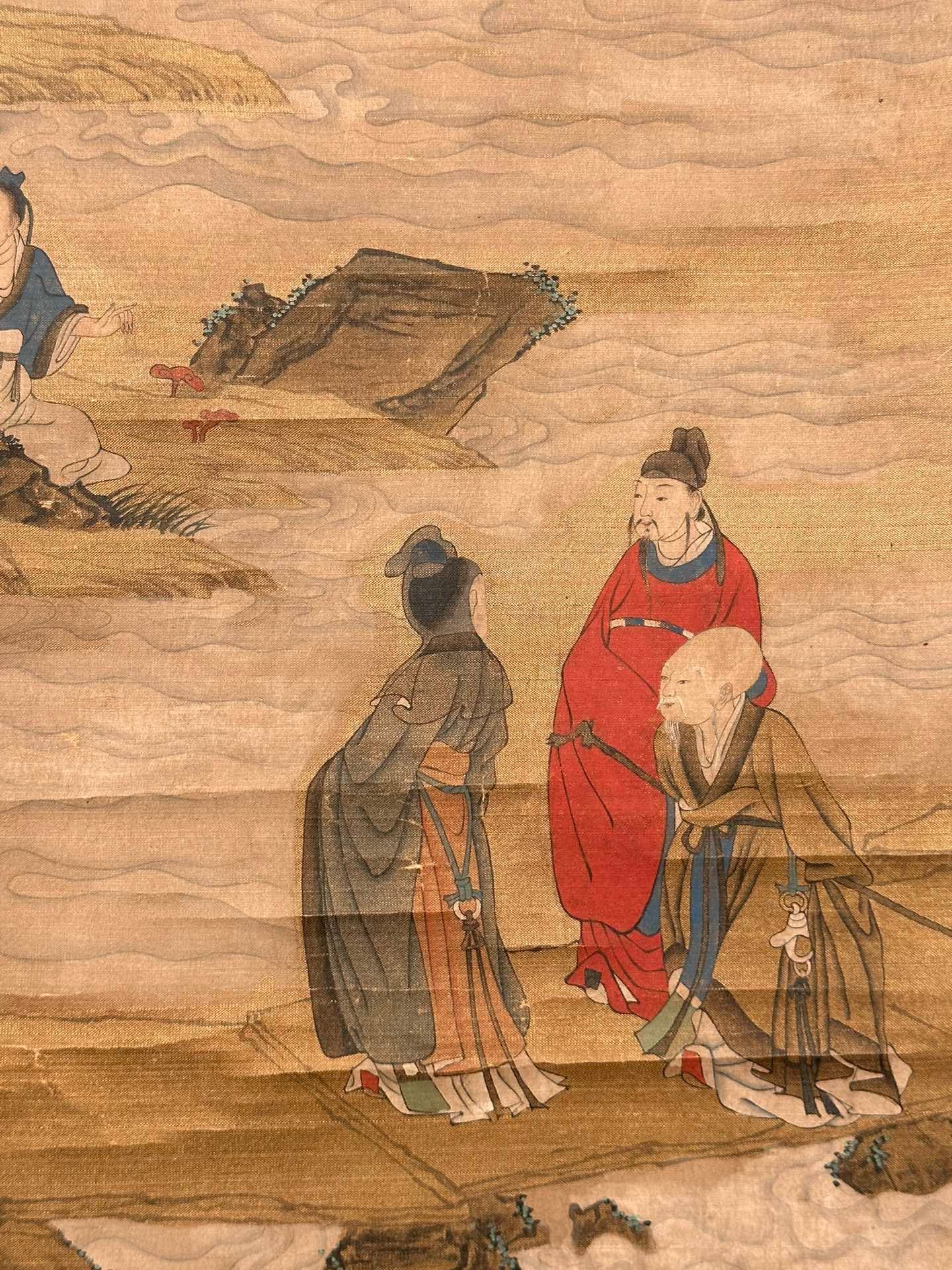 Chinese scroll painting Li Gongli