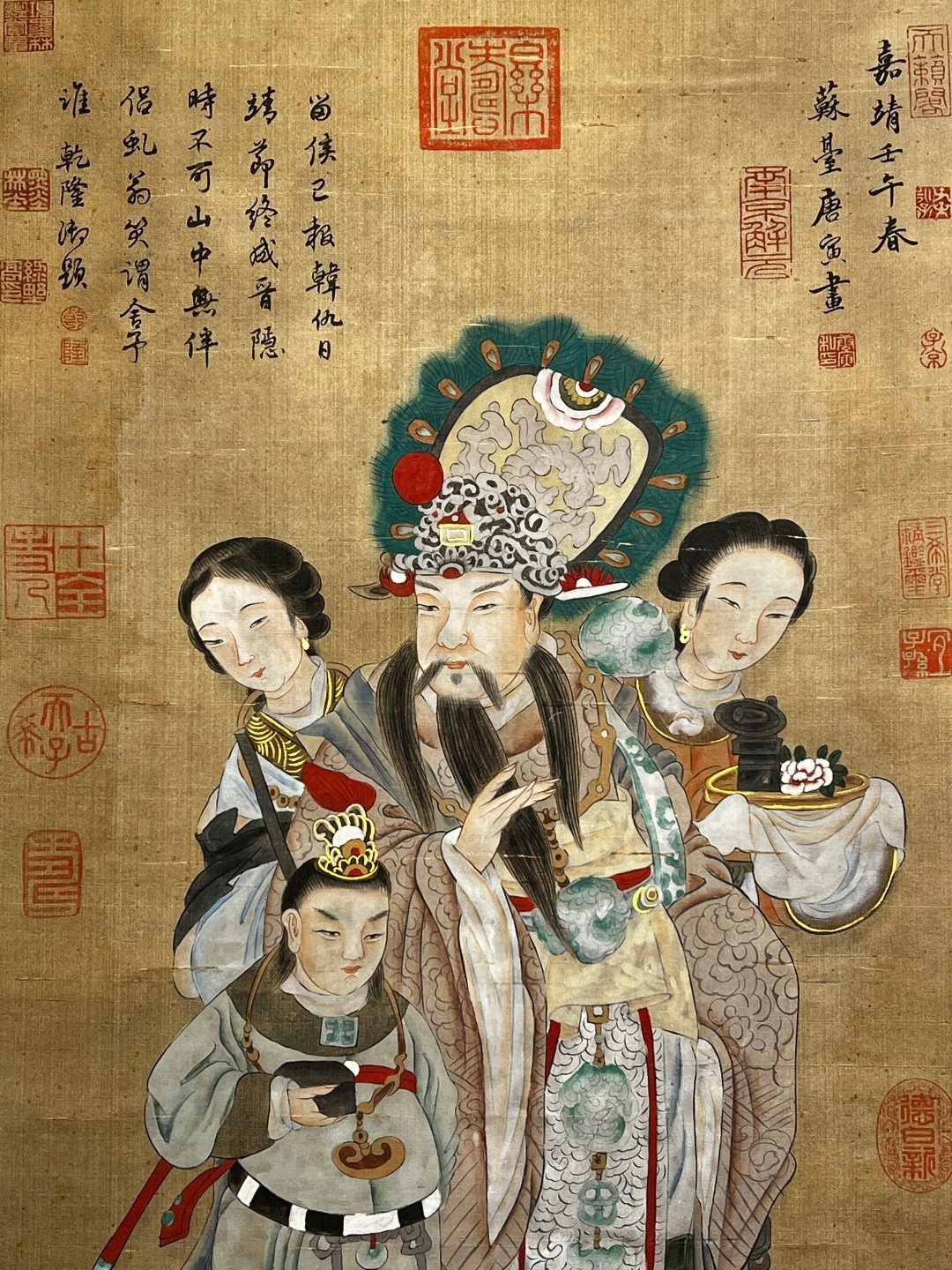 Chinese scroll painting Tang Yin