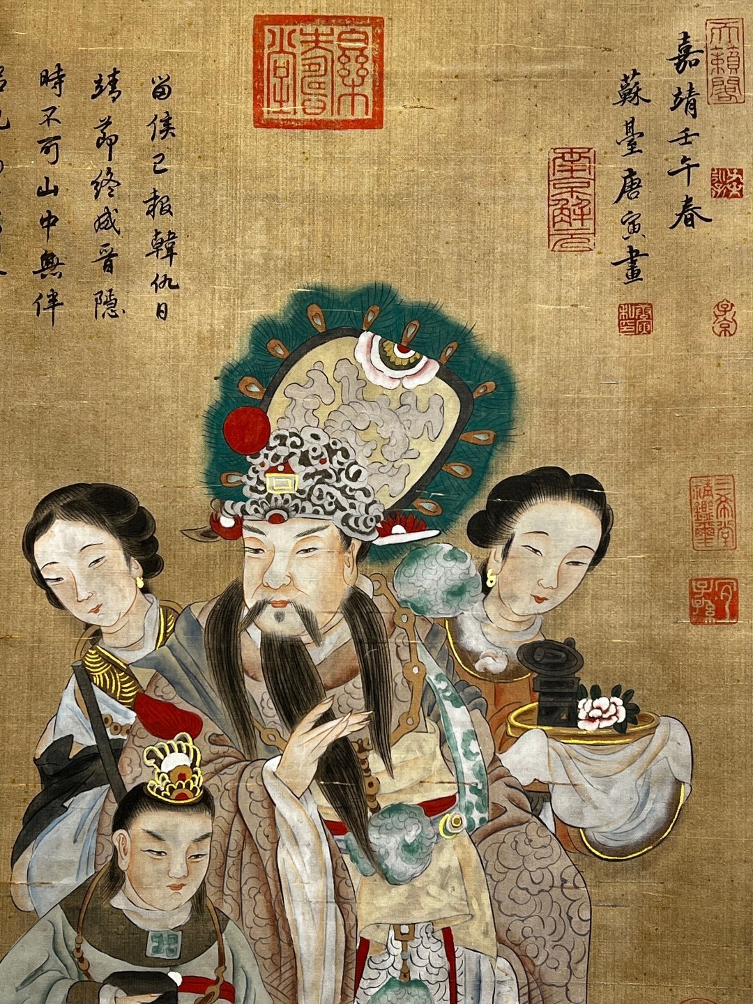 Chinese scroll painting Tang Yin