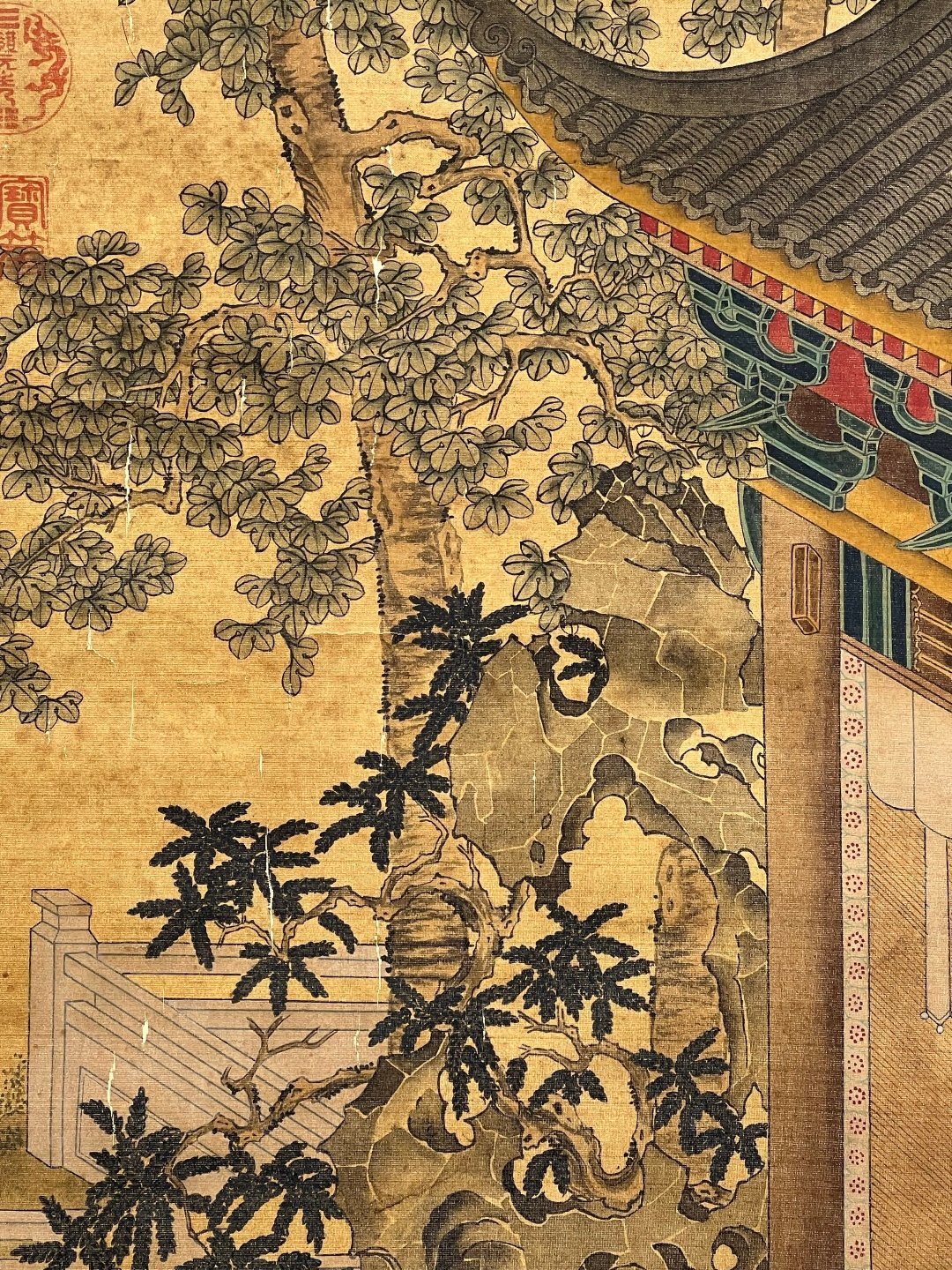Chinese scroll painting Jin Gu Kaizhi