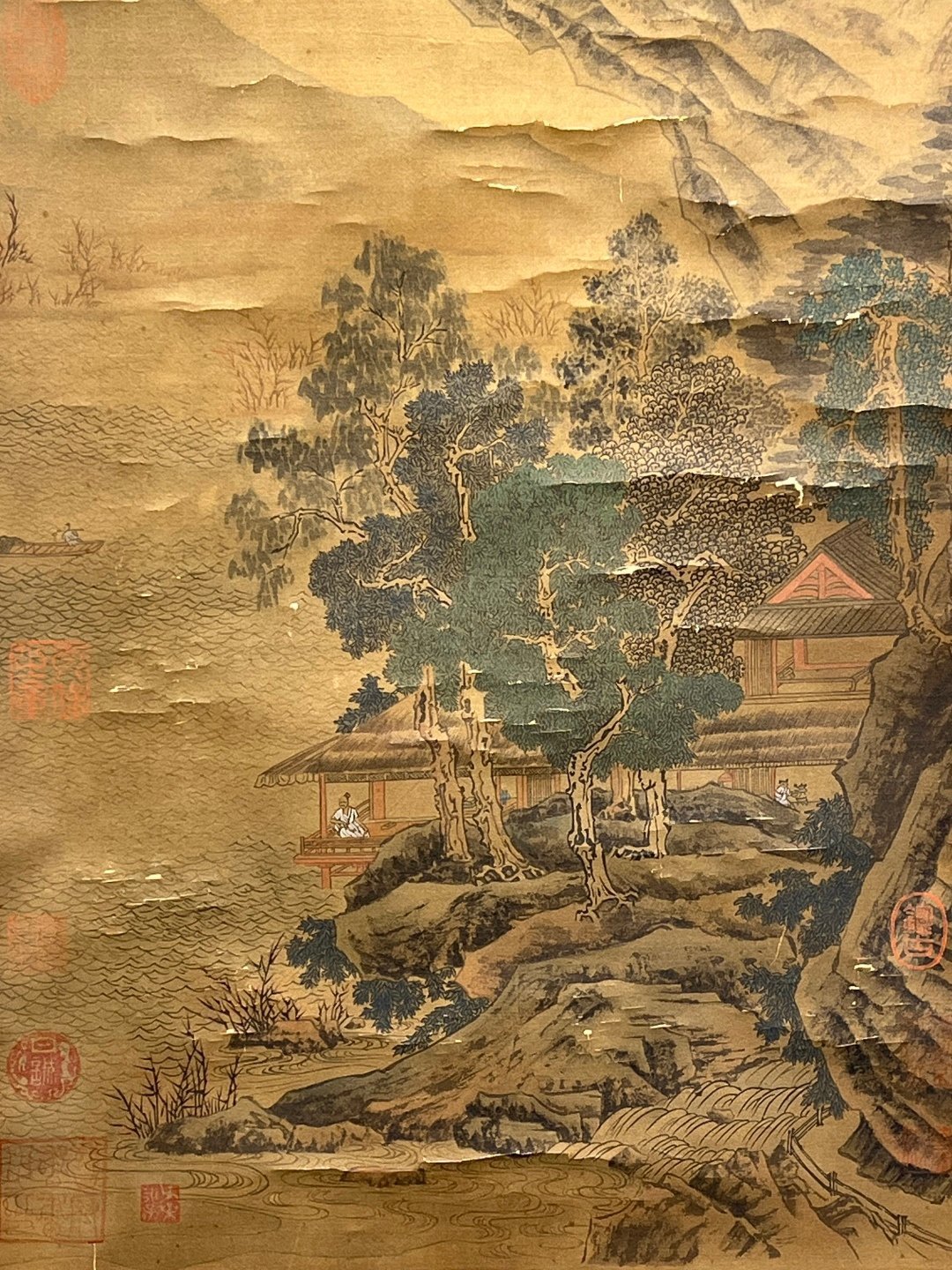 Chinese scroll painting Li Tan