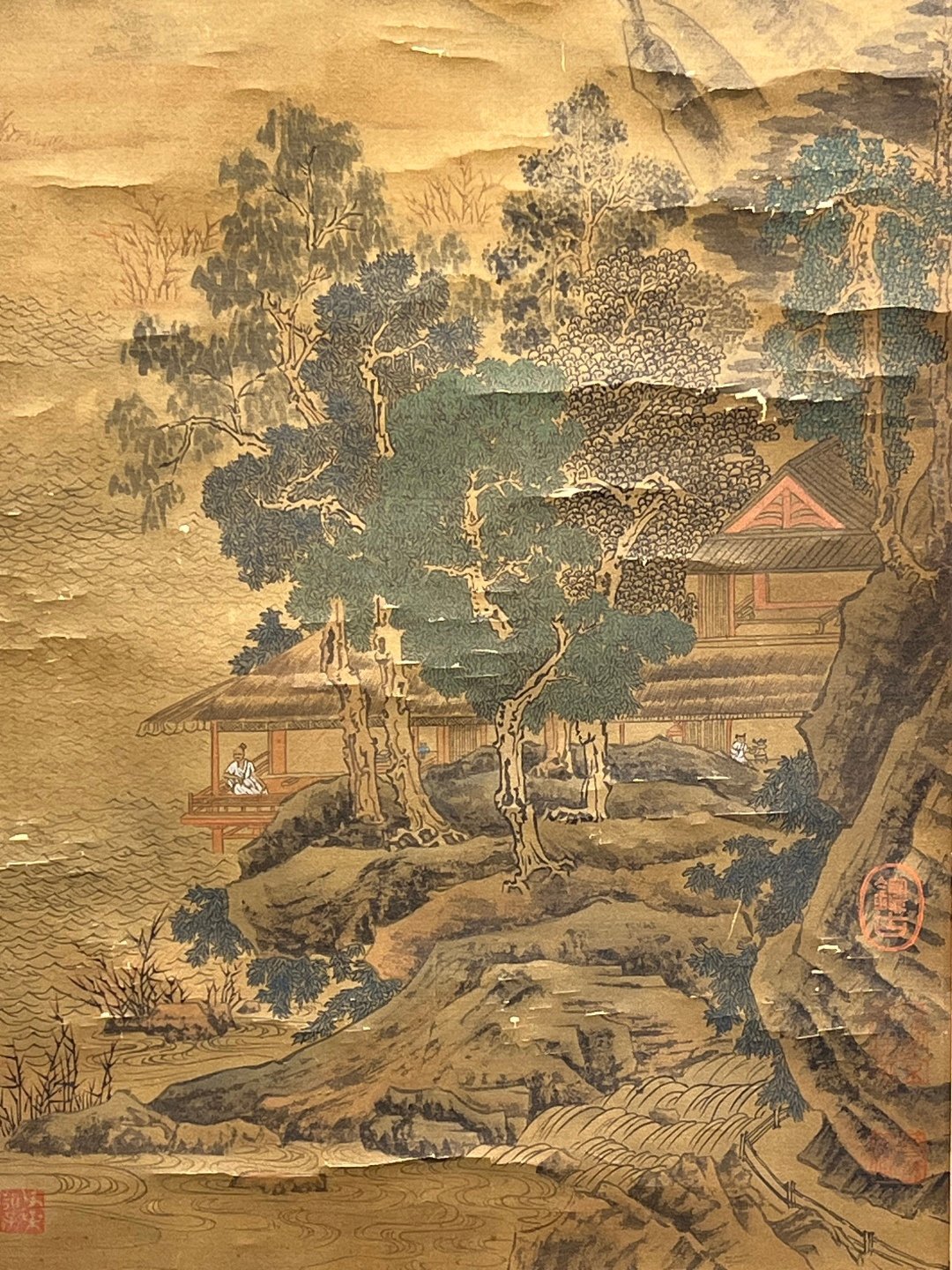 Chinese scroll painting Li Tan