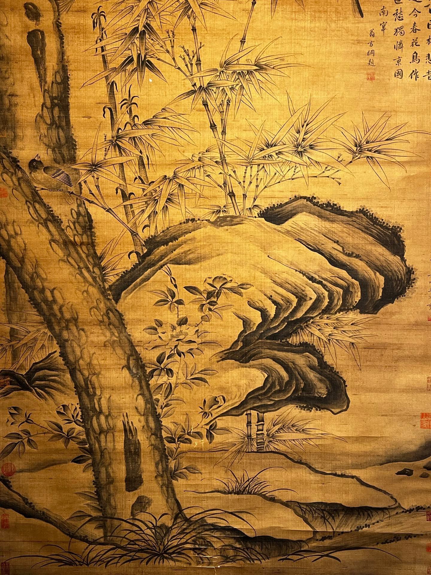 Chinese scroll painting Wang Yuan