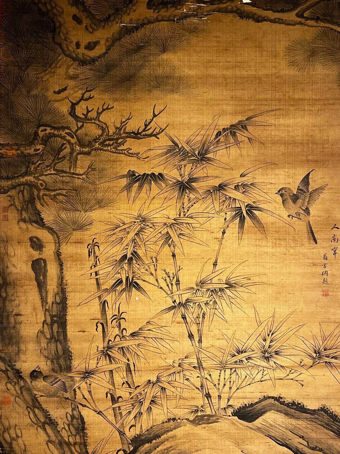 Chinese scroll painting Wang Yuan