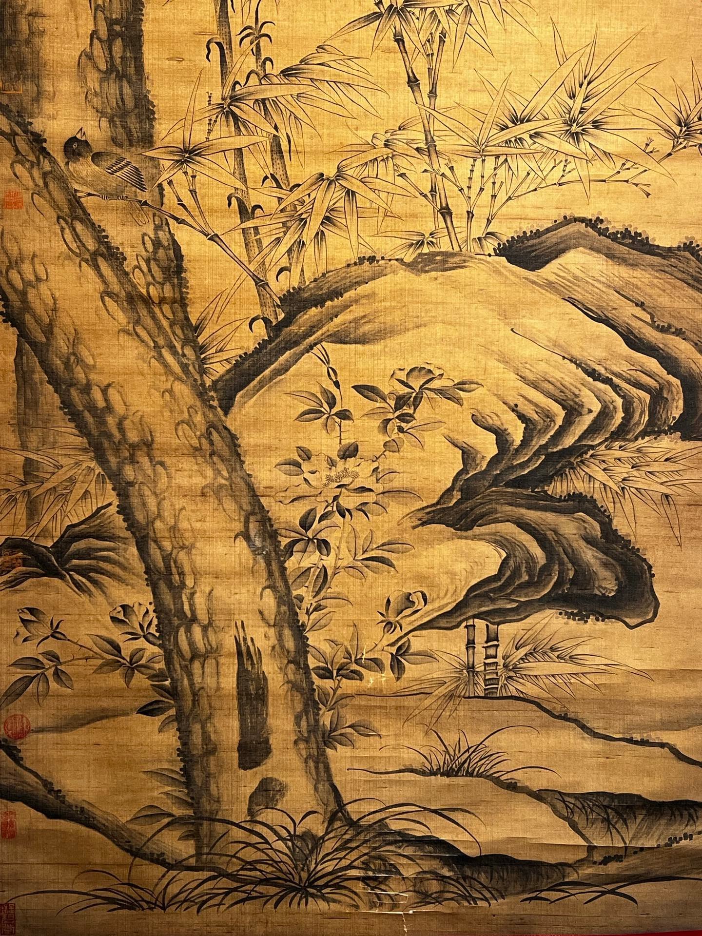 Chinese scroll painting Wang Yuan