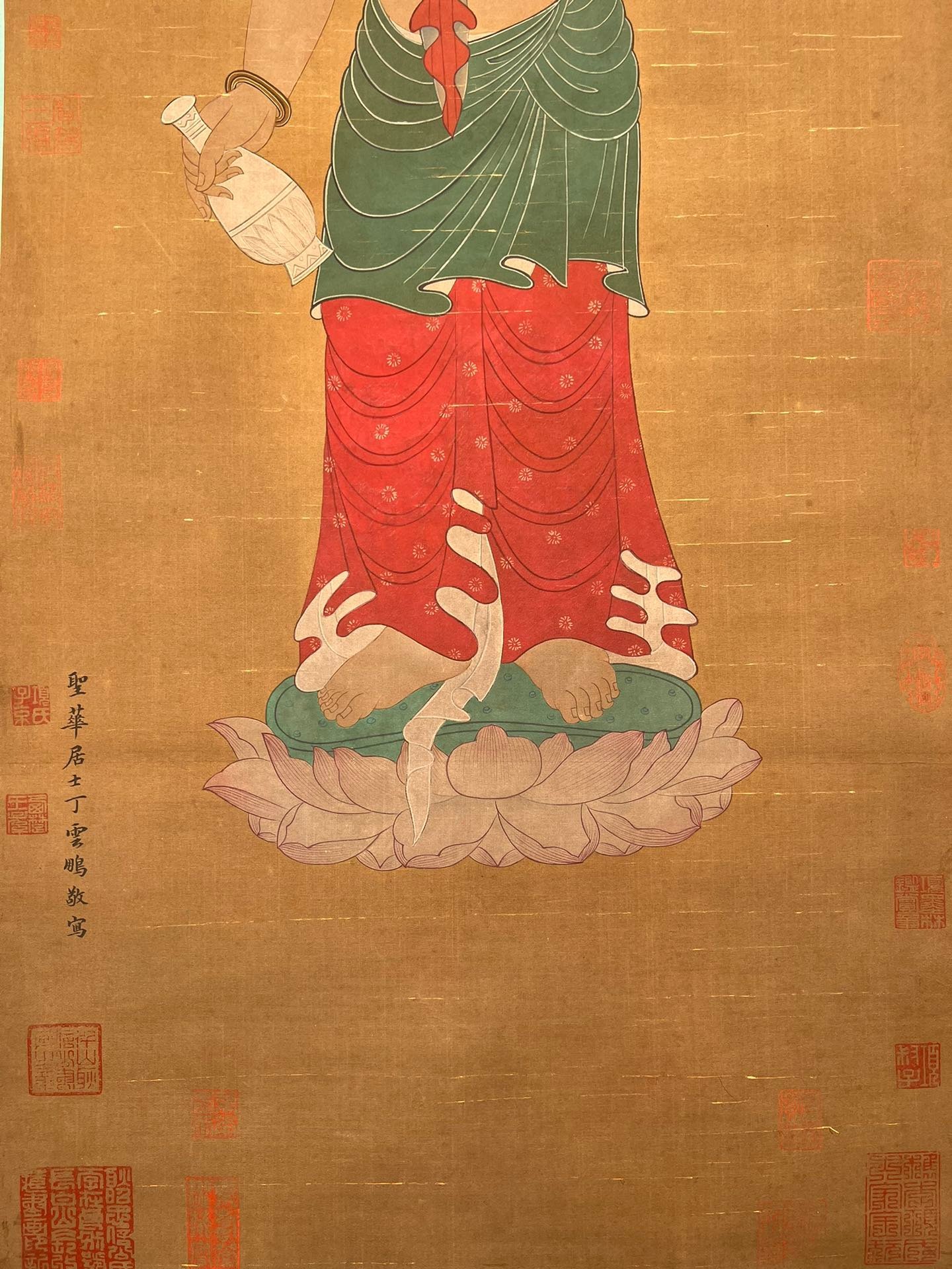 Chinese scroll painting Ding Yunpeng
