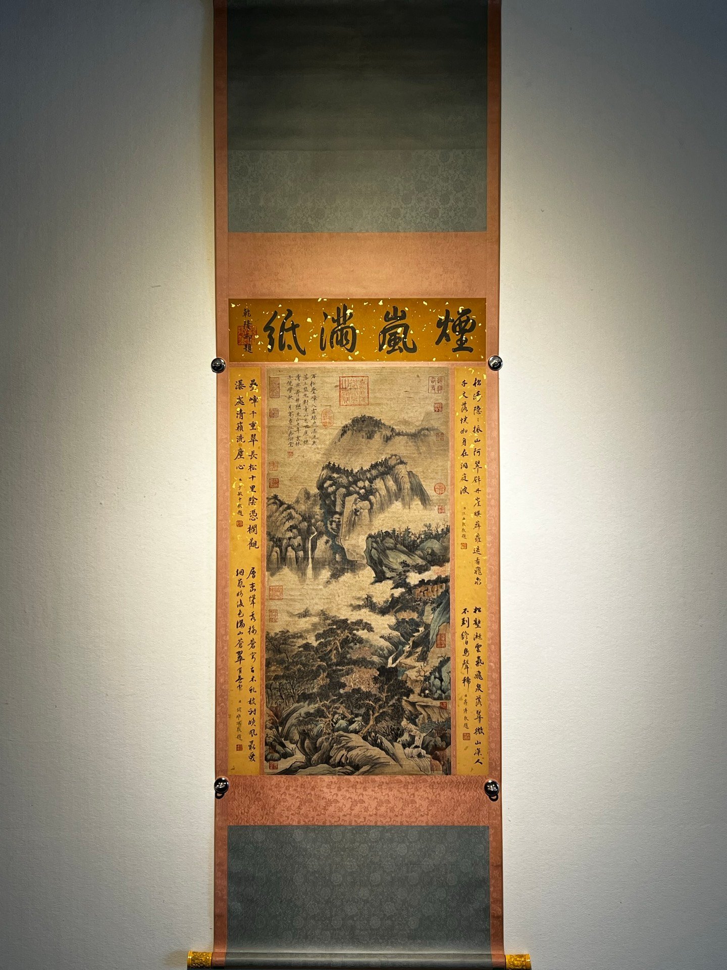 Chinese scroll painting Ni Zan