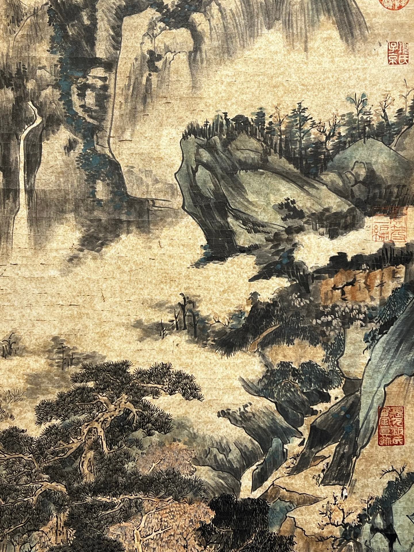 Chinese scroll painting Ni Zan