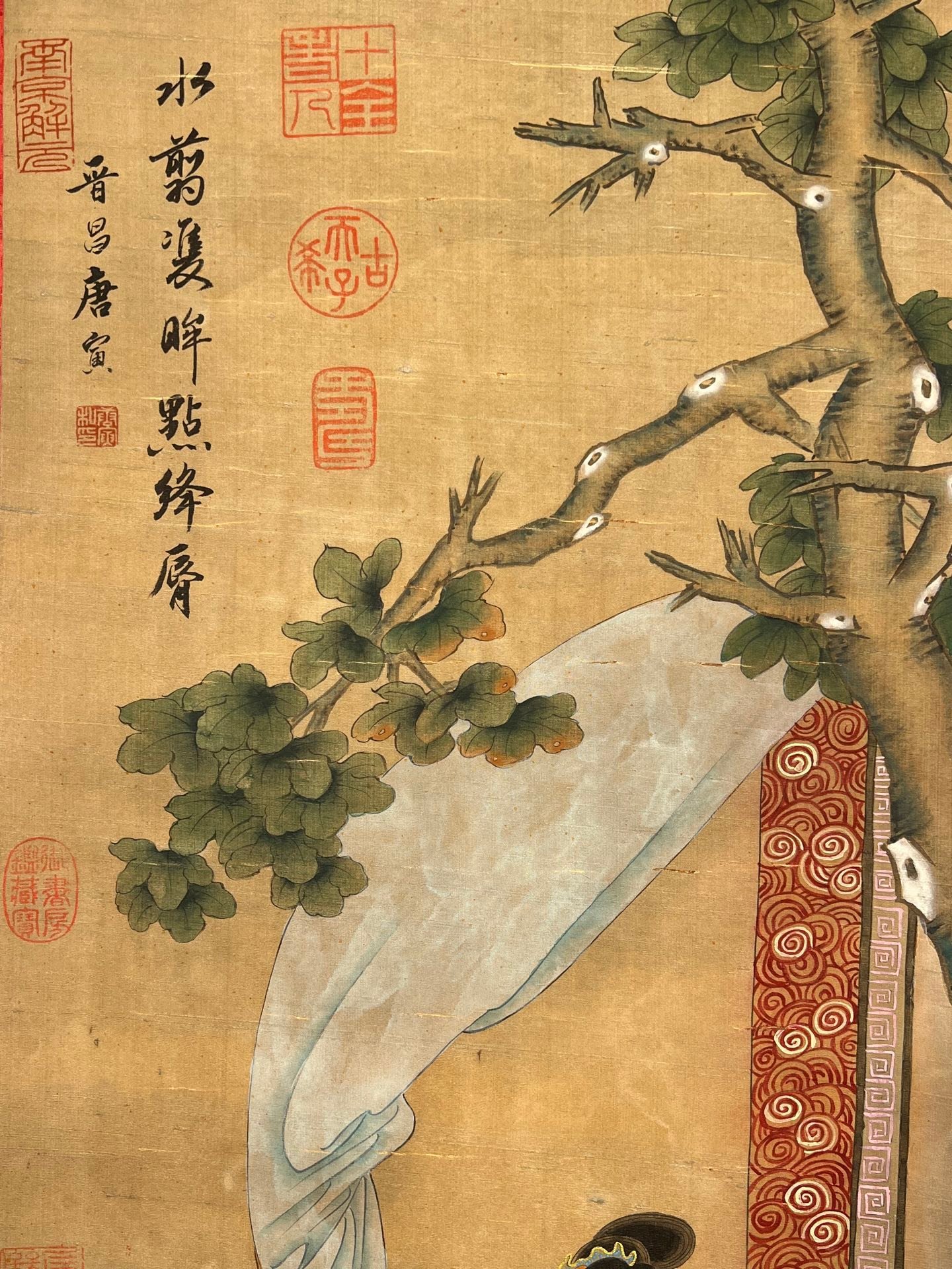 Chinese scroll painting Tang Yin