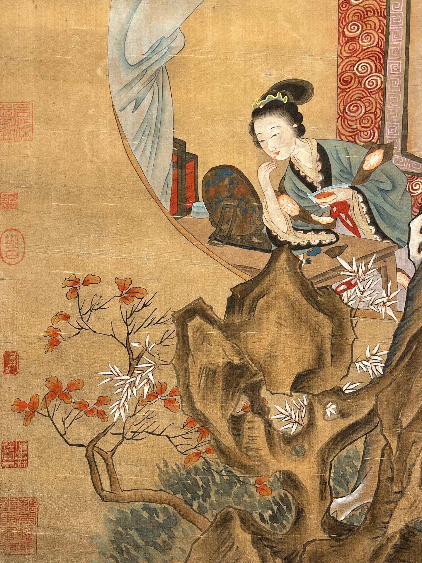 Chinese scroll painting Tang Yin