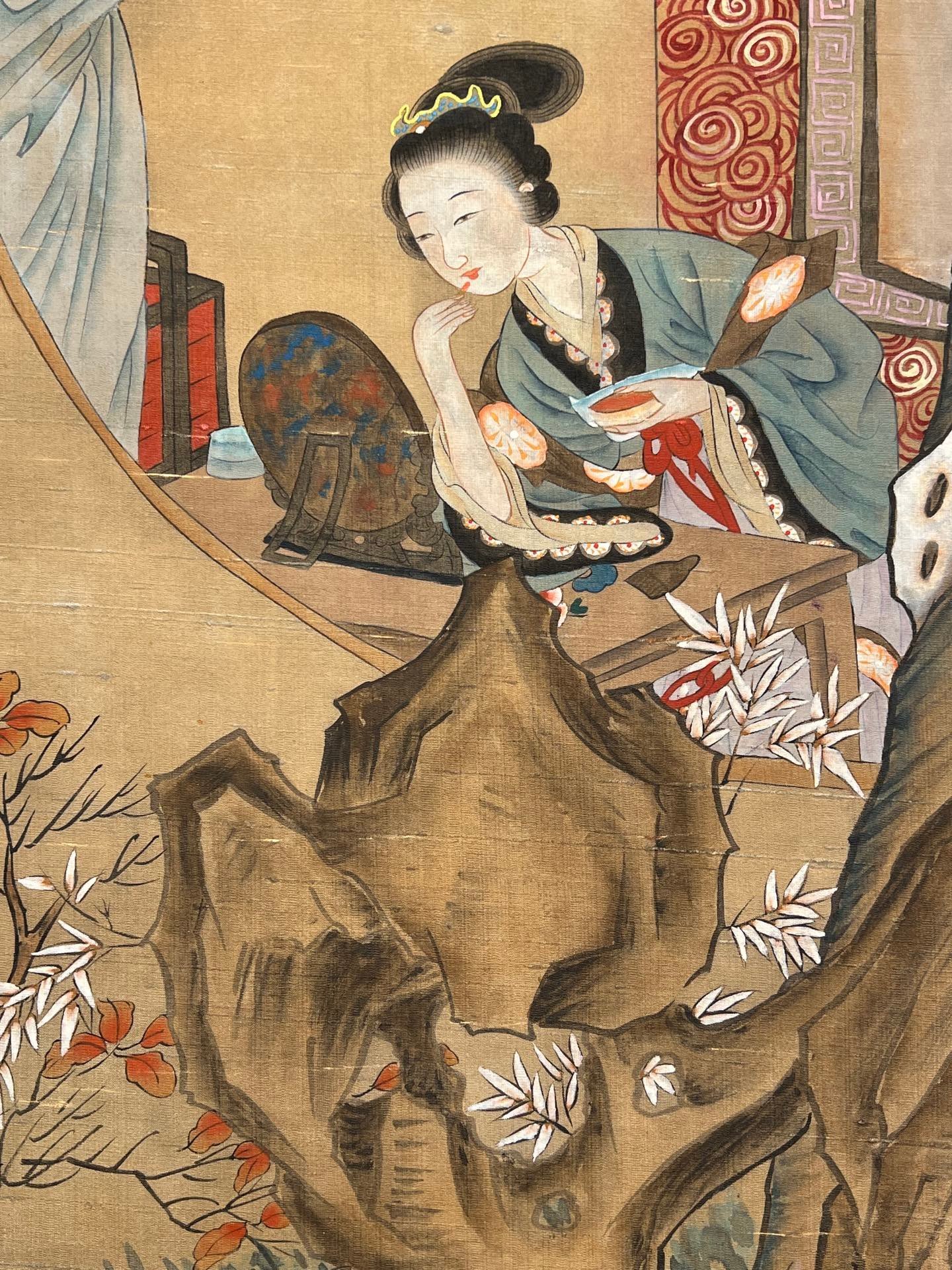 Chinese scroll painting Tang Yin