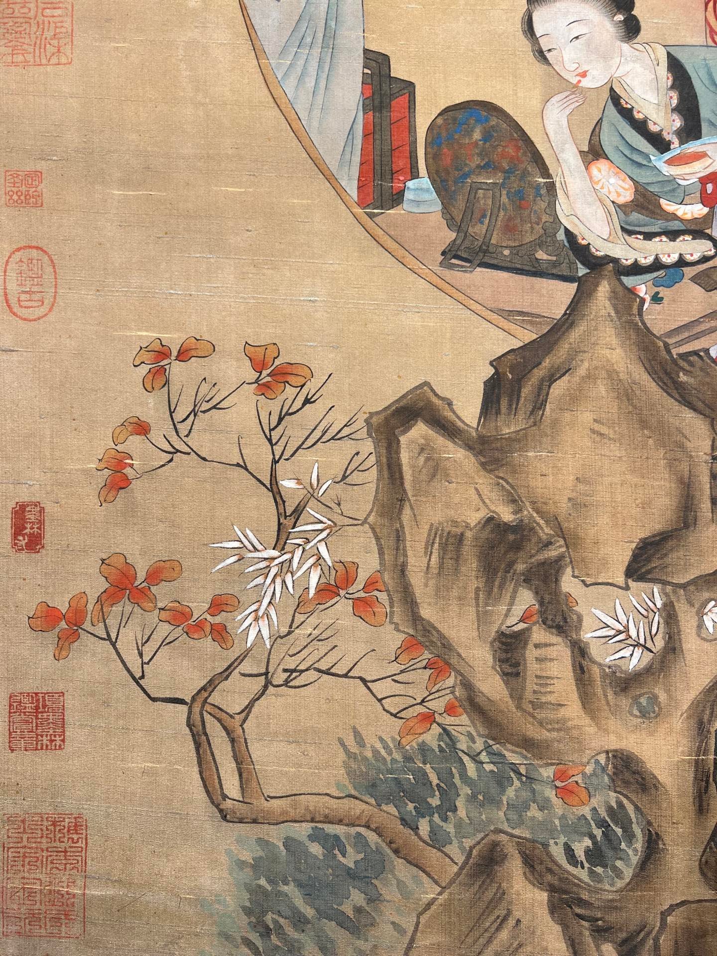Chinese scroll painting Tang Yin