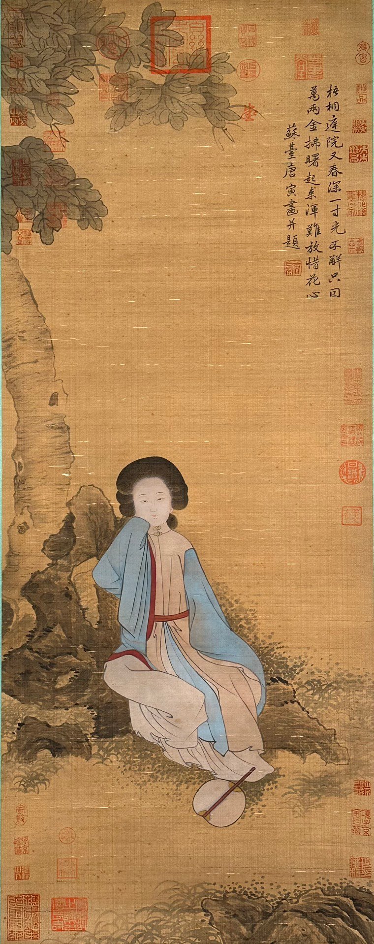 Chinese scroll painting Tang Yin