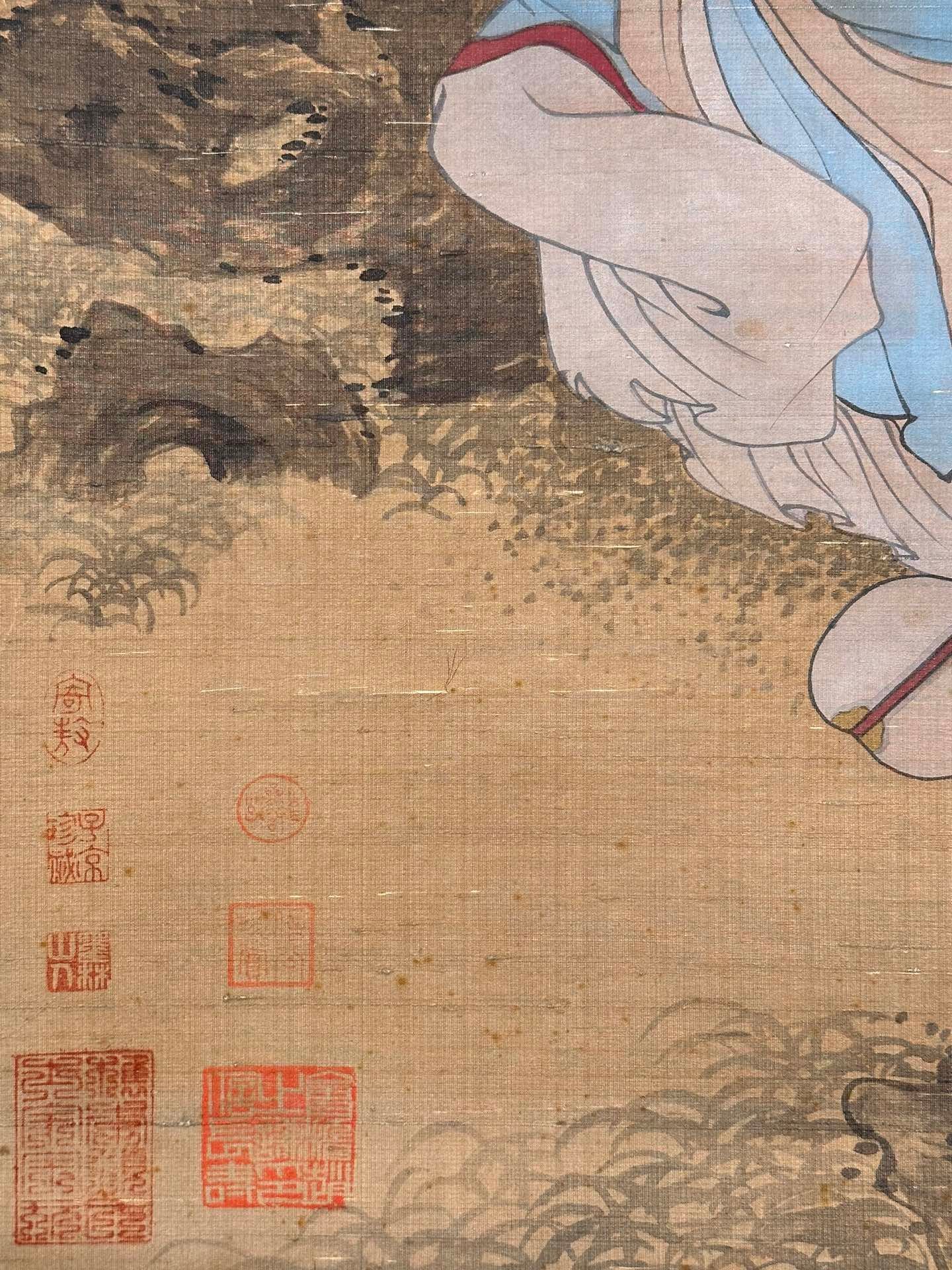 Chinese scroll painting Tang Yin