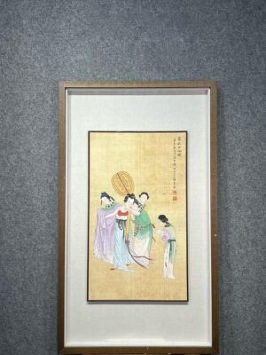 Chinese scroll painting Zheng Mukang