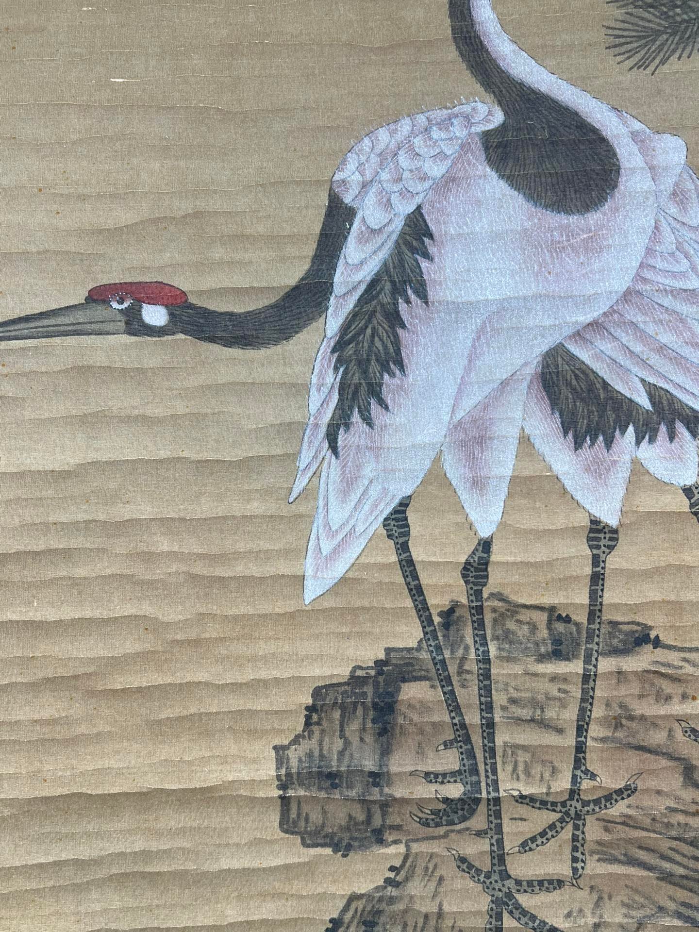 Chinese scroll painting Mi Fu