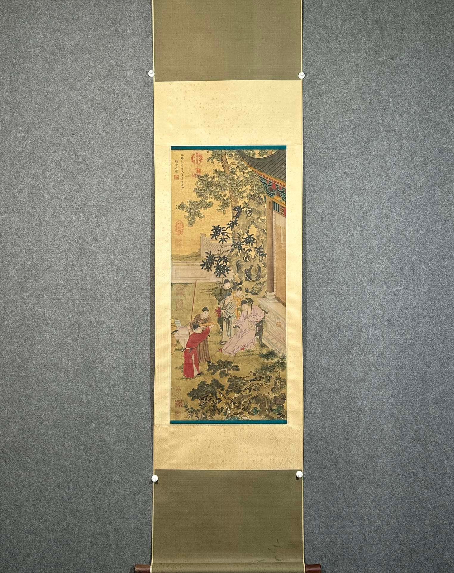 Chinese scroll painting Gu Kaizhi