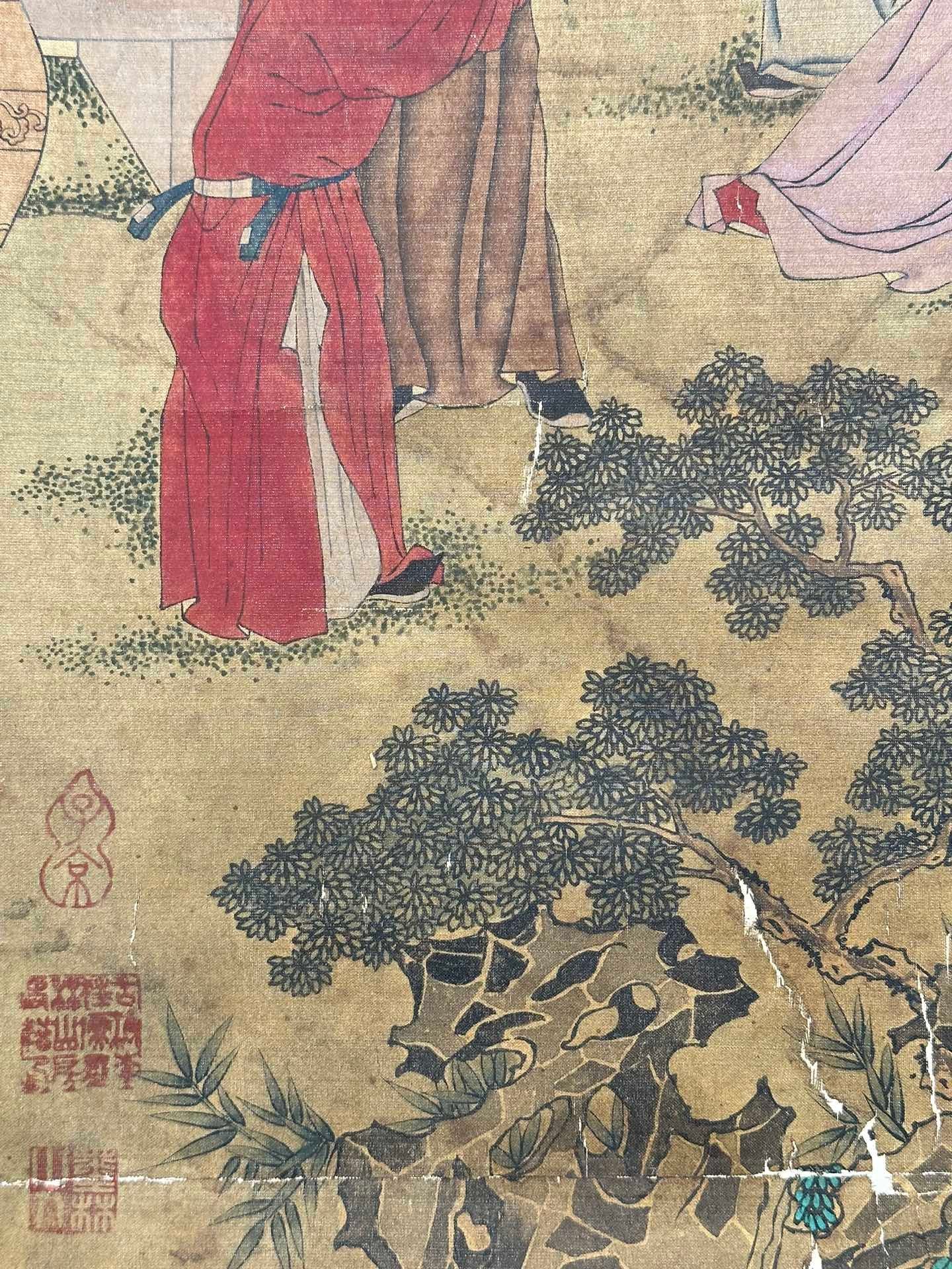 Chinese scroll painting Gu Kaizhi