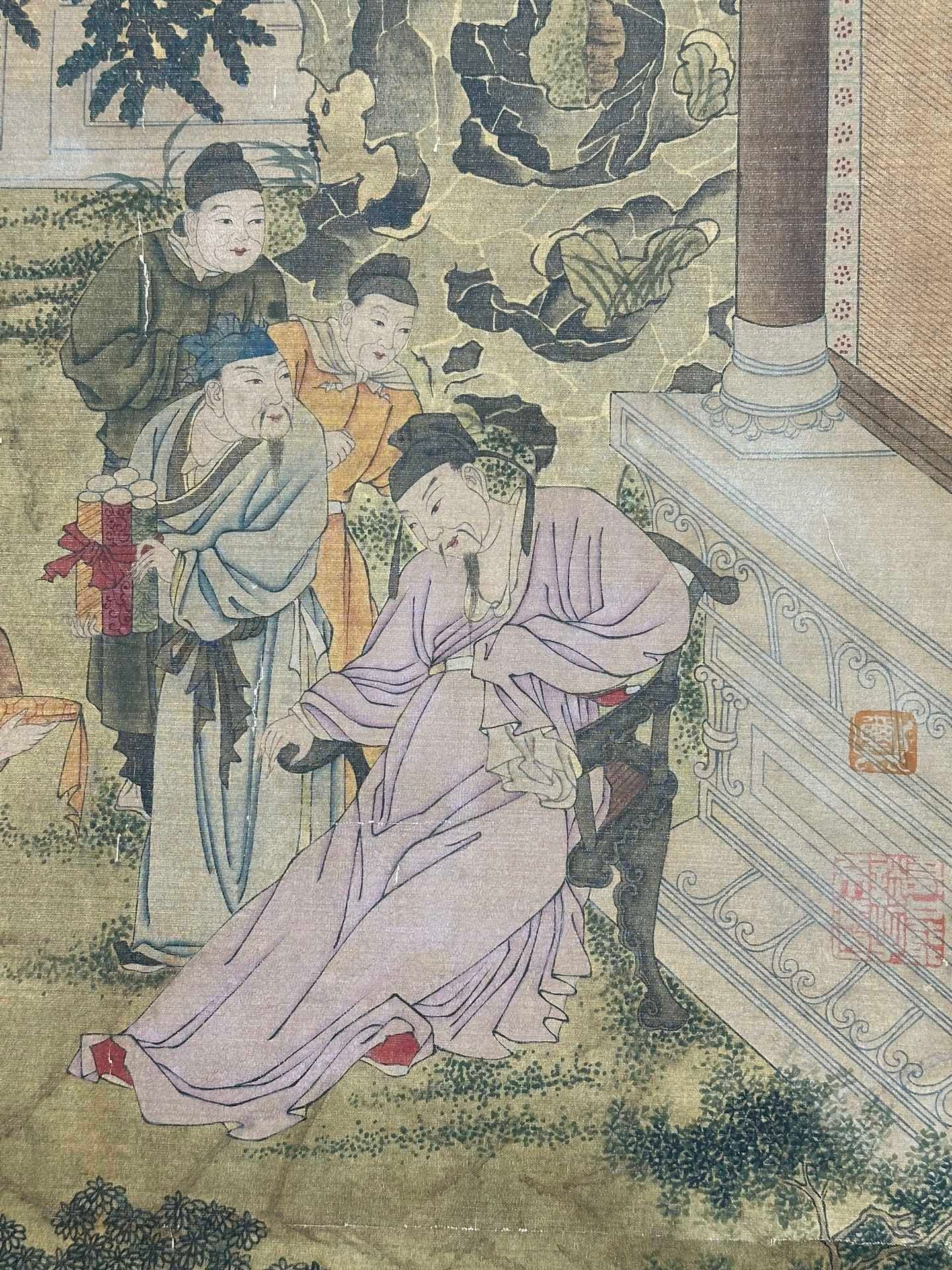 Chinese scroll painting Gu Kaizhi