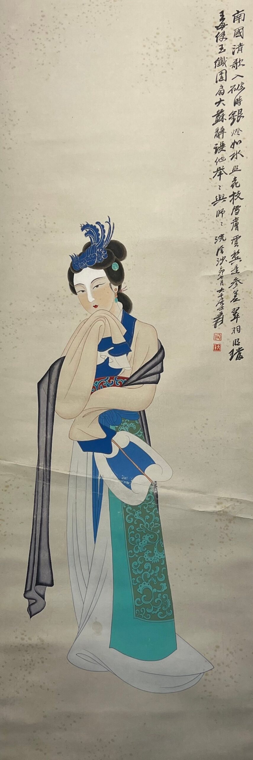 Chinese scroll painting Zhang Daqian