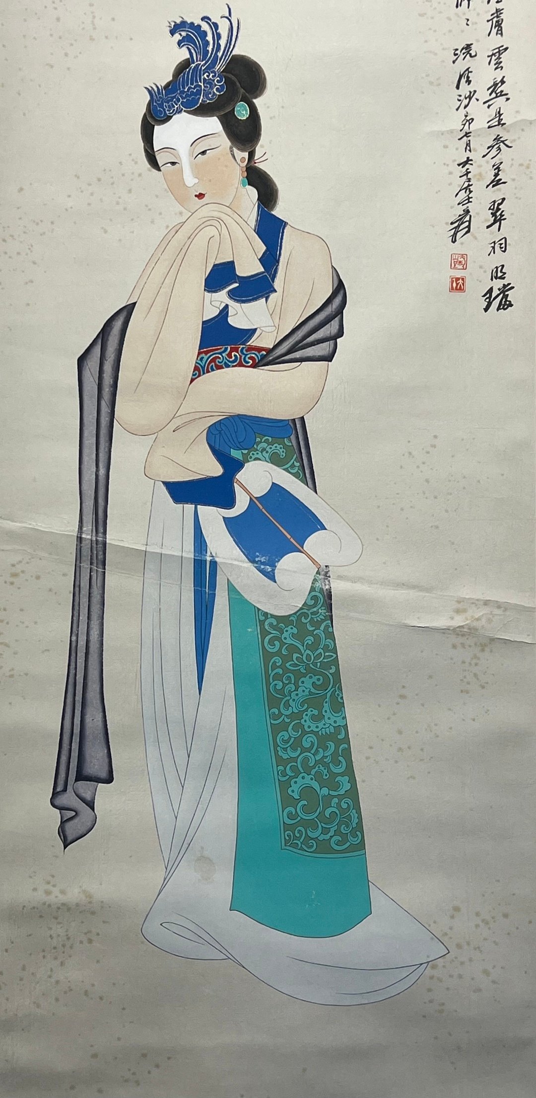 Chinese scroll painting Zhang Daqian