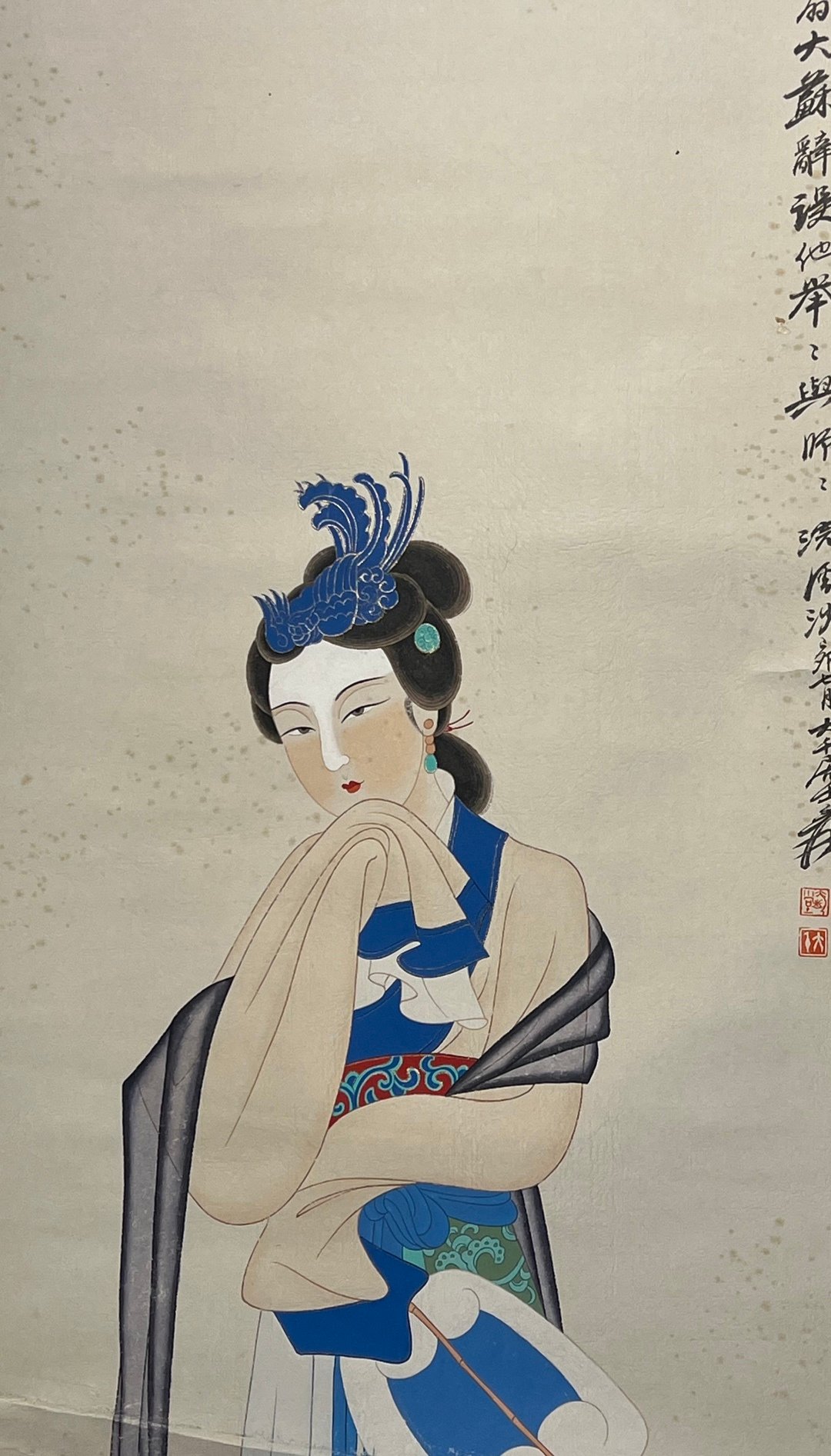 Chinese scroll painting Zhang Daqian