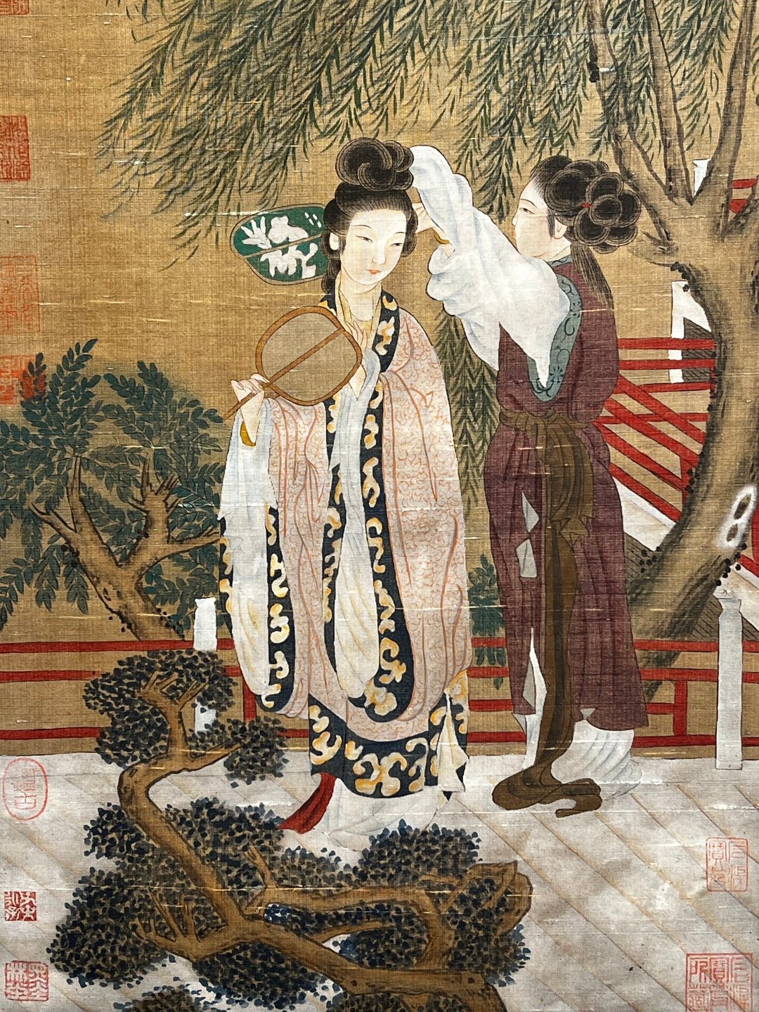 Chinese scroll painting Tang Yin