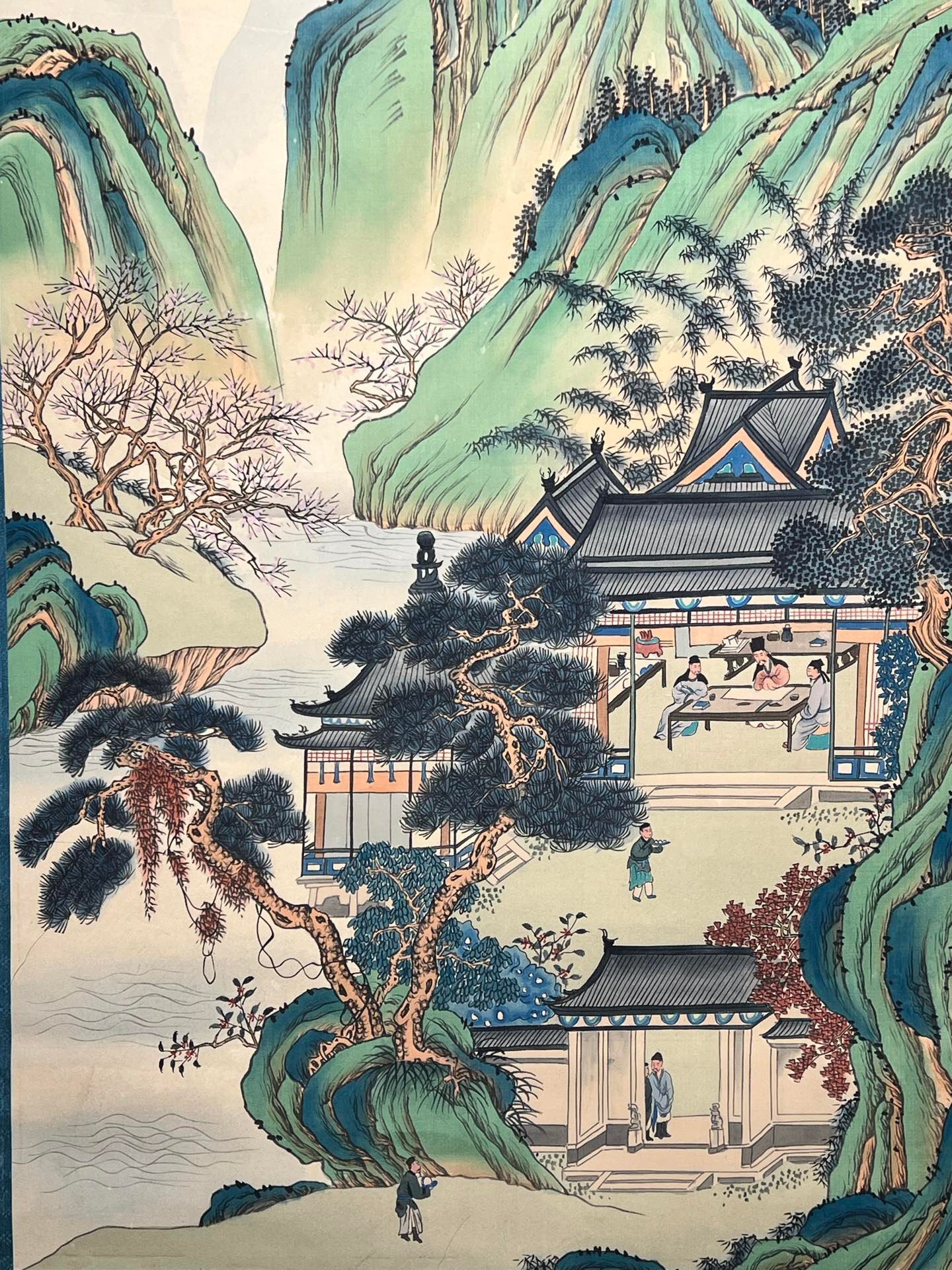 Chinese scroll painting Zhang Daqian