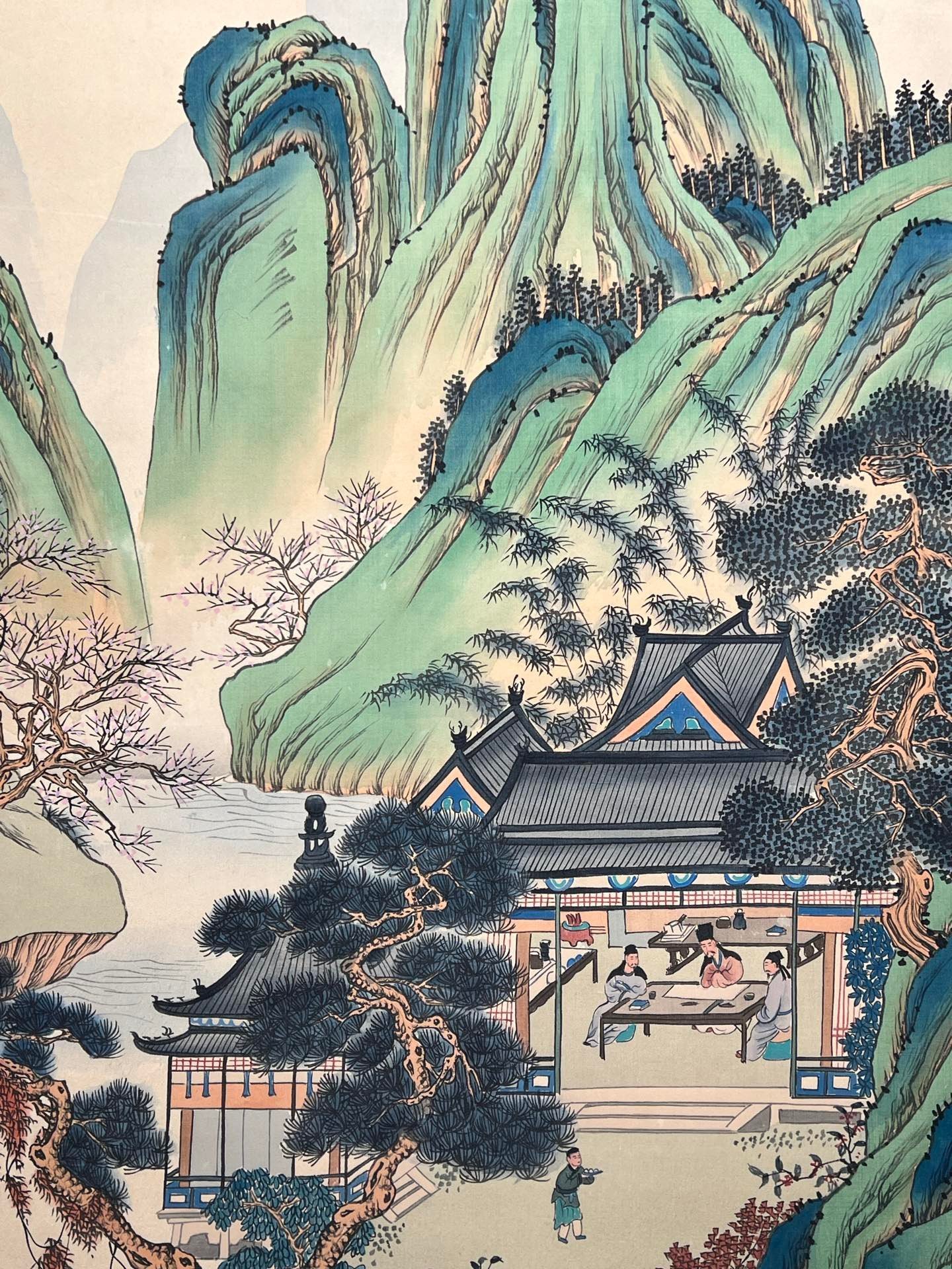 Chinese scroll painting Zhang Daqian