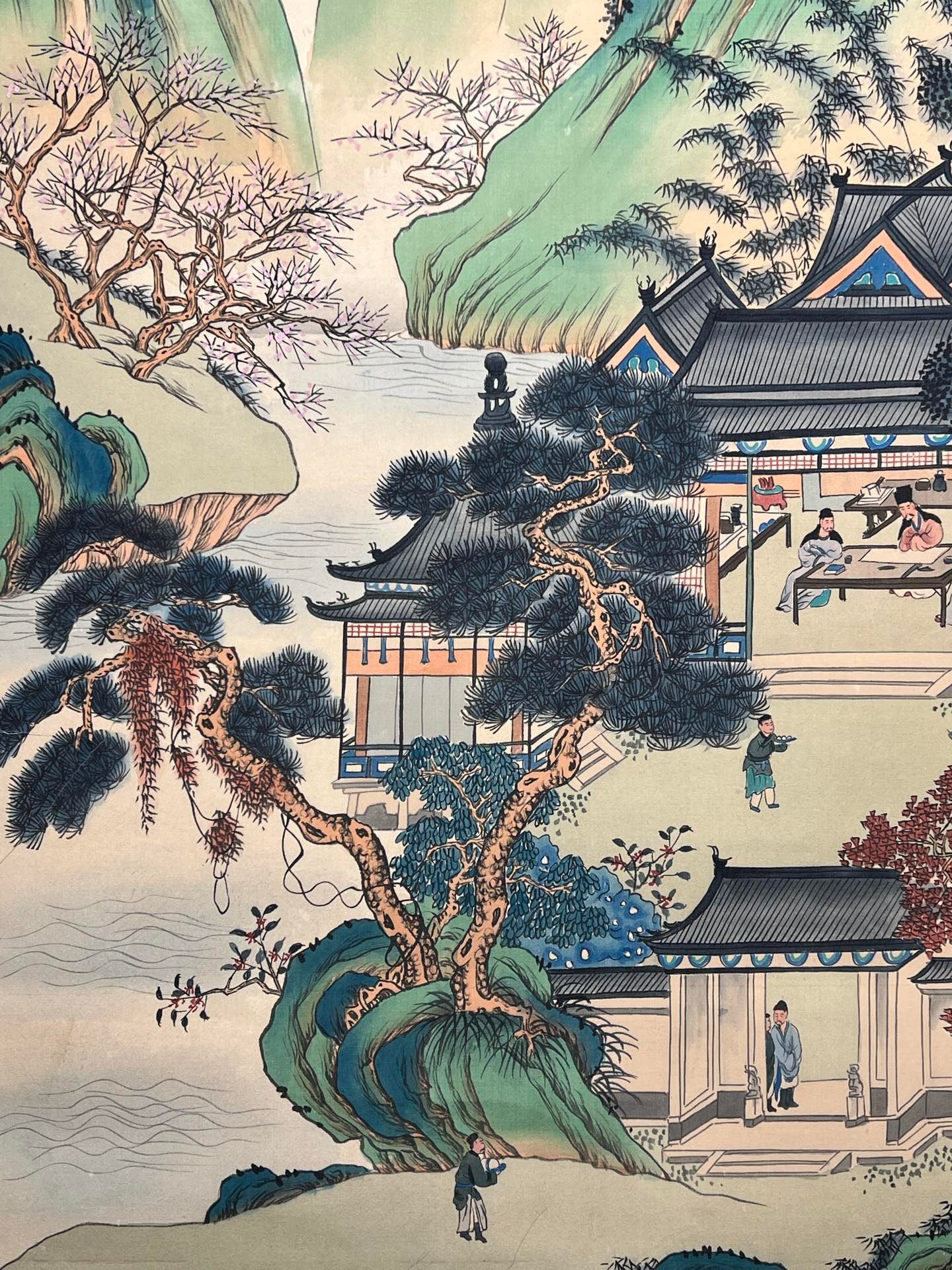 Chinese scroll painting Zhang Daqian