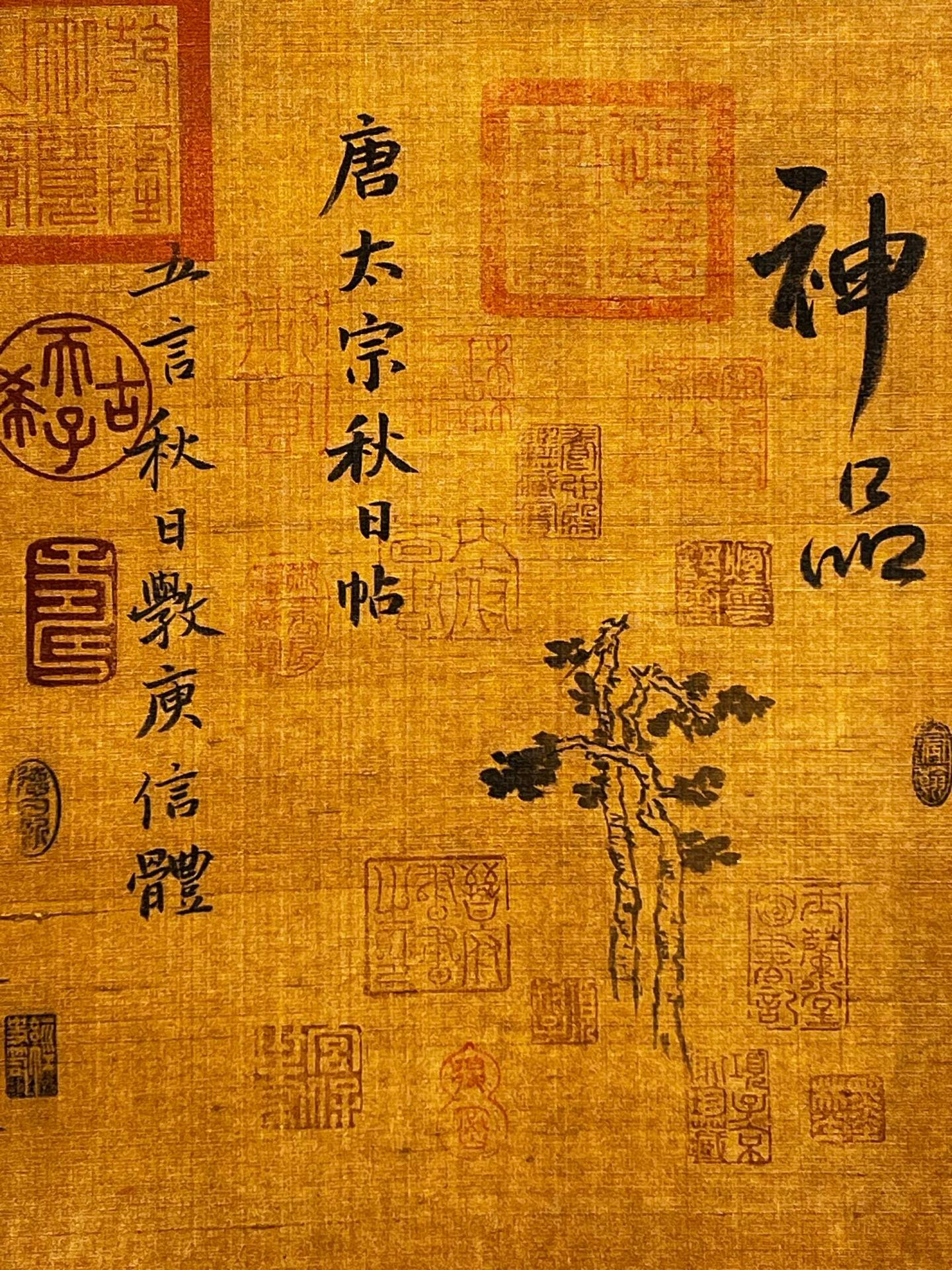 Chinese scroll painting Chunhua