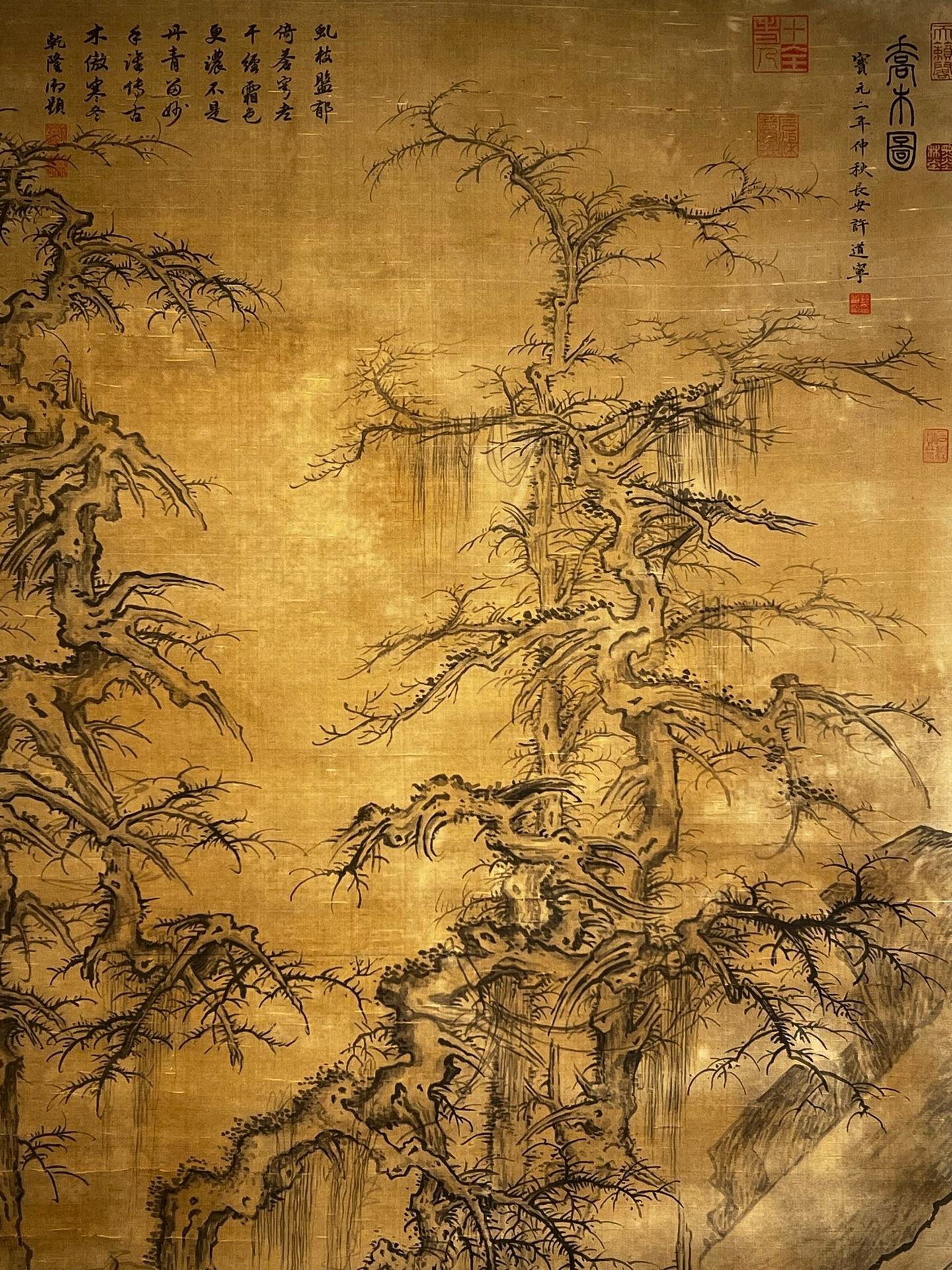 Chinese scroll painting Xu Daoning