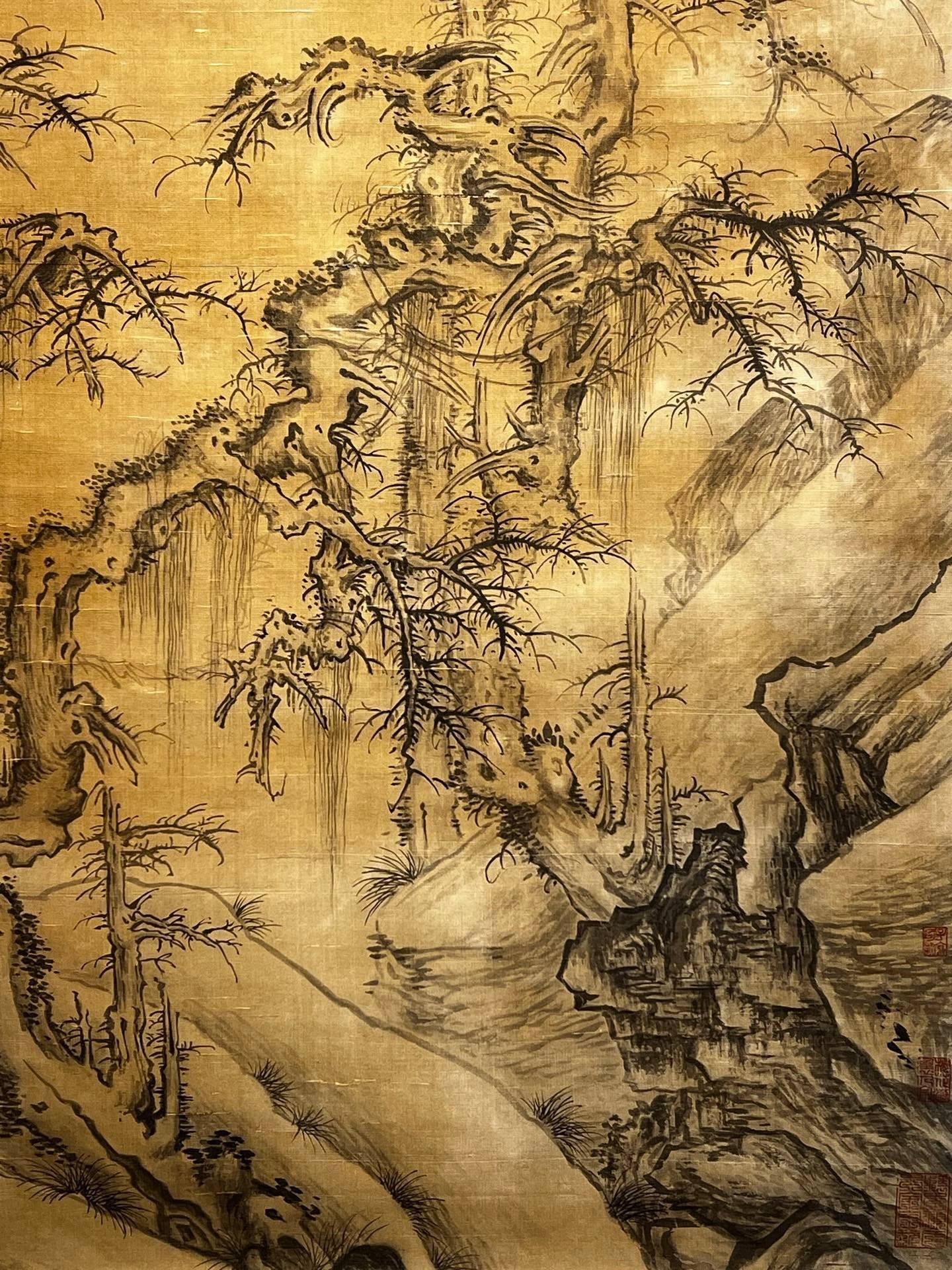 Chinese scroll painting Xu Daoning