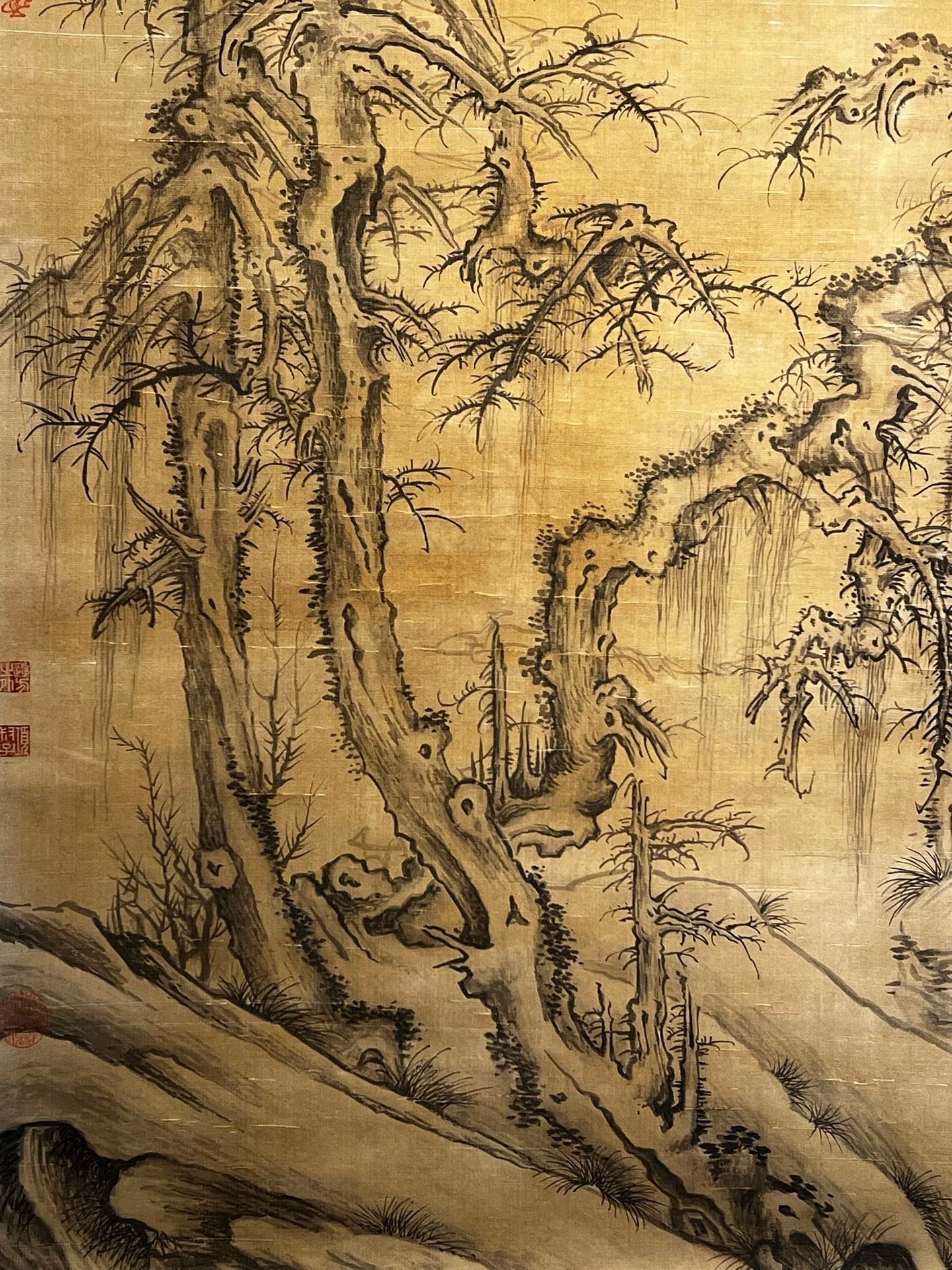 Chinese scroll painting Xu Daoning
