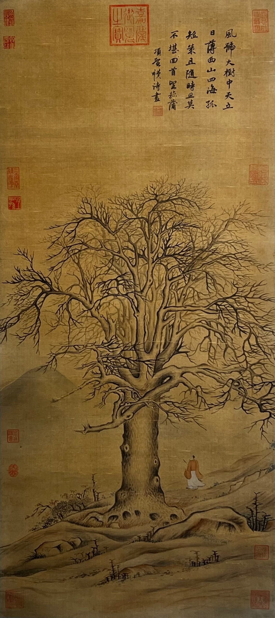 Chinese scroll painting Xiang Shengmo