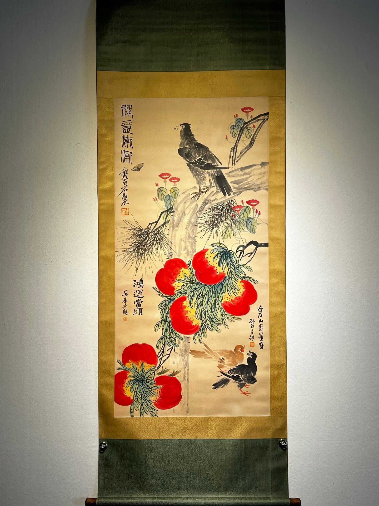 Chinese scroll painting Qi Baishi