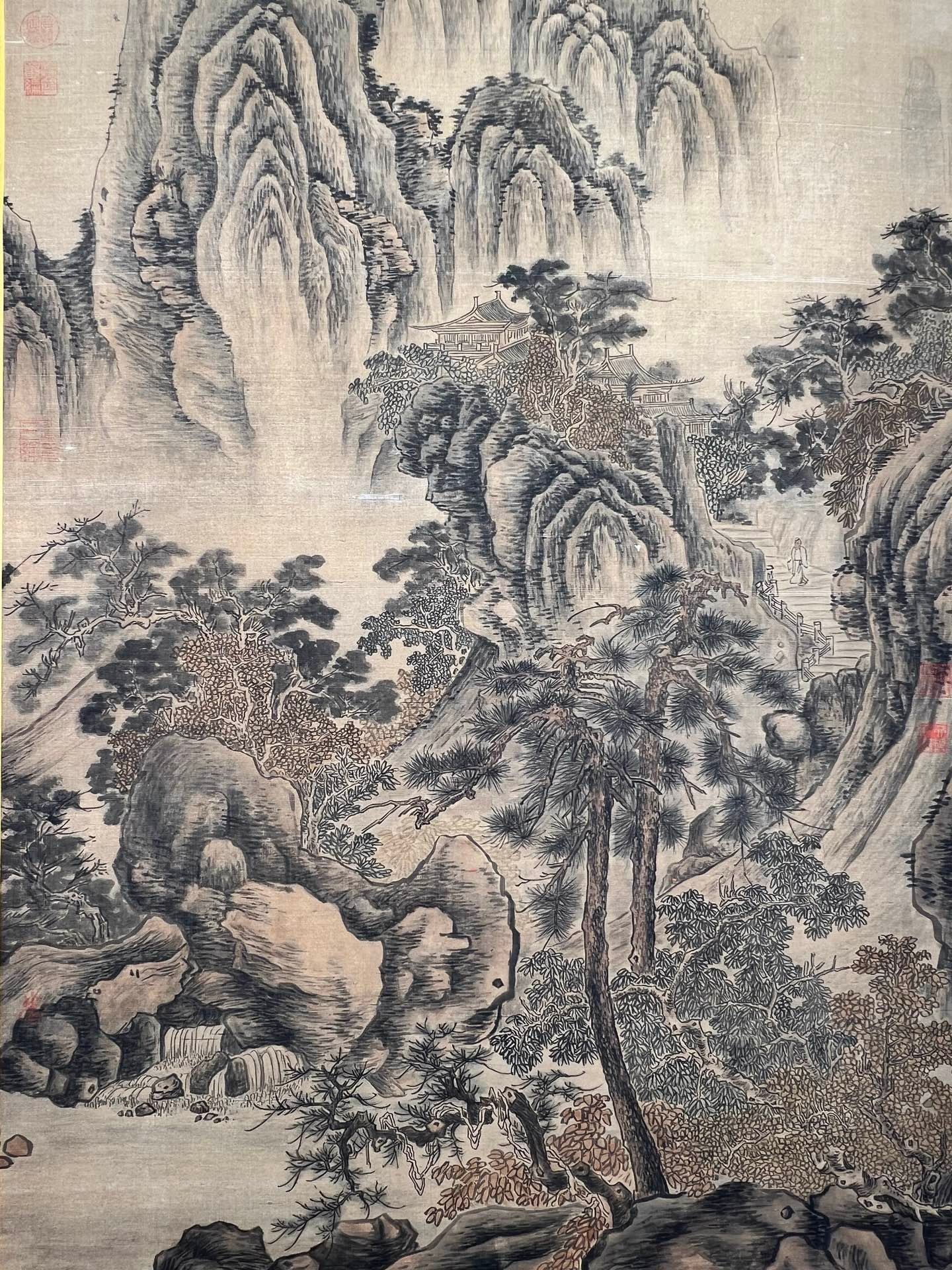 Chinese scroll painting Qi Baishi